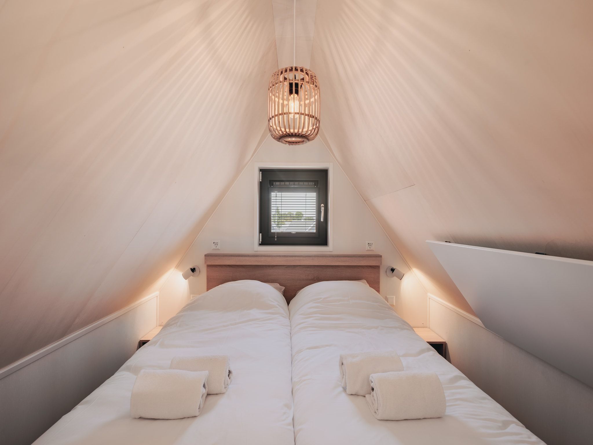 Een slaapkamer van Beach Resort Nieuwvliet-Bad 15 in Nieuwvliet-Bad