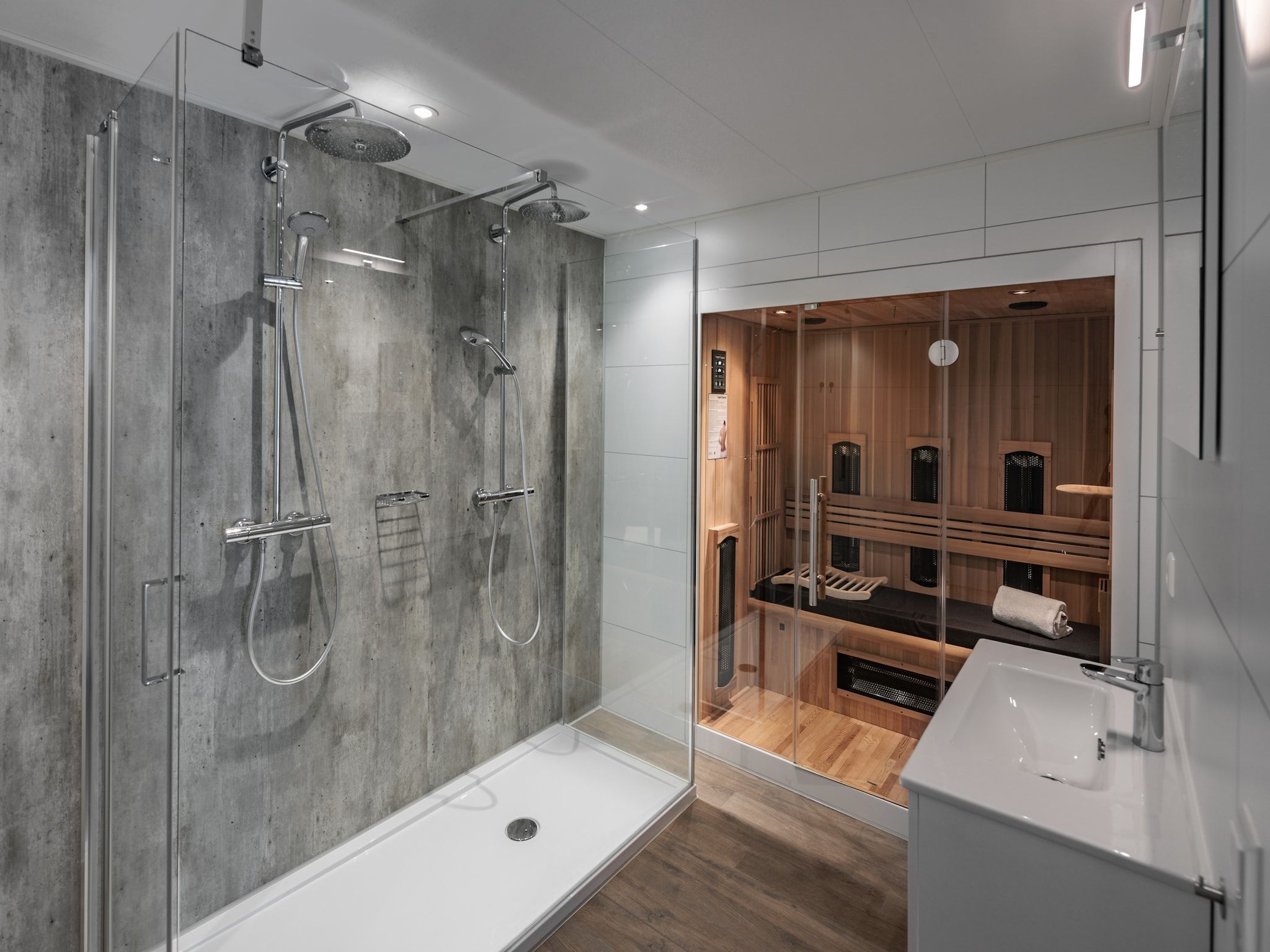 De badkamer van Beach Resort Nieuwvliet-Bad 16 in Nieuwvliet-Bad