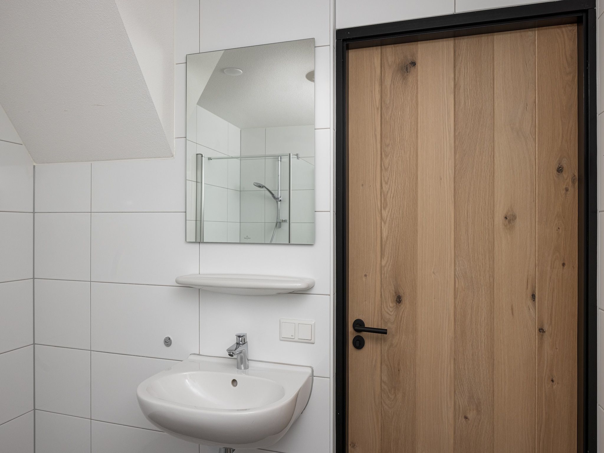 De badkamer van Vakantiepark De Heihorsten 3 in Someren