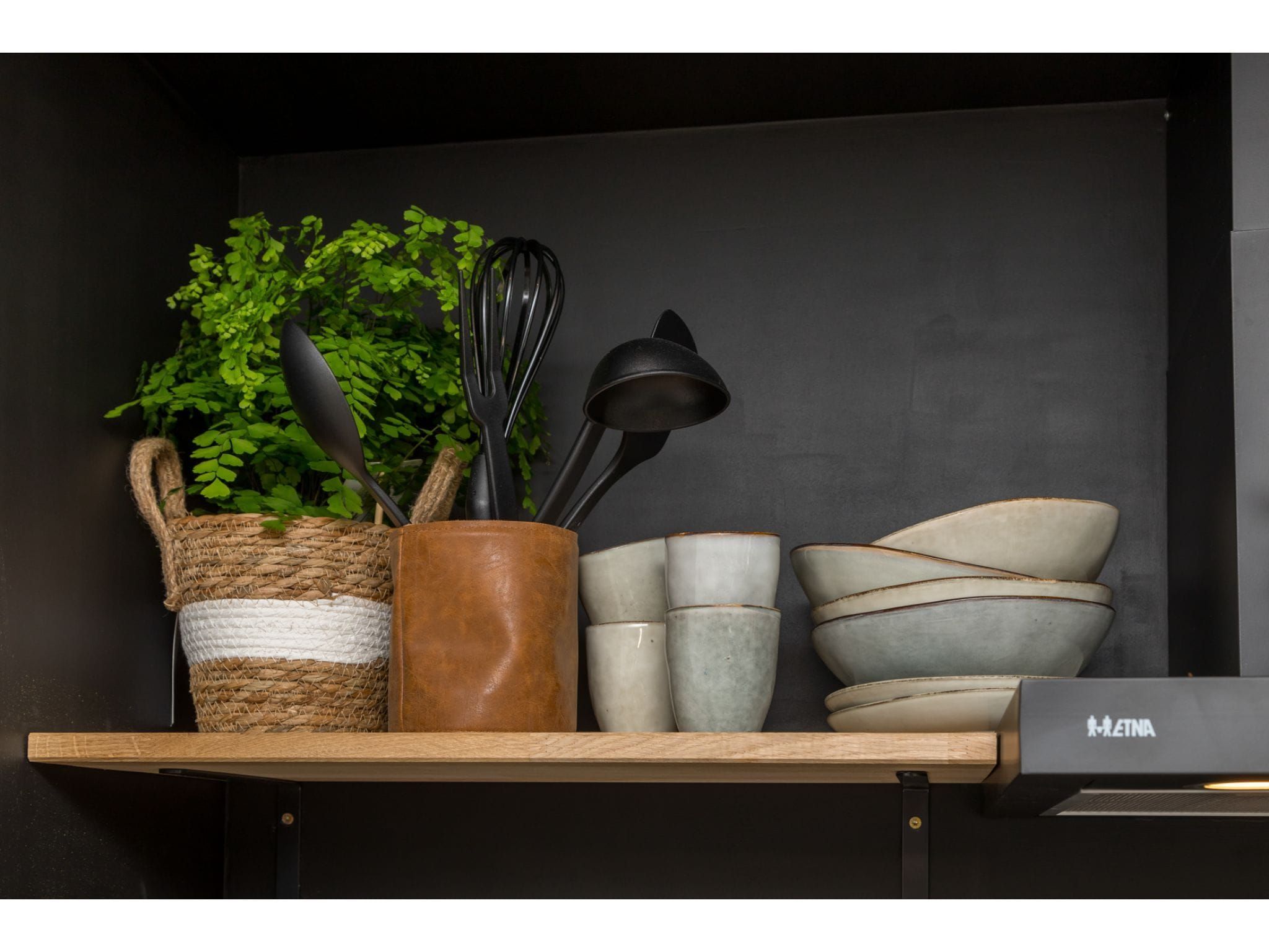 De keuken van Piet Mondriaanstraat 6a in Domburg