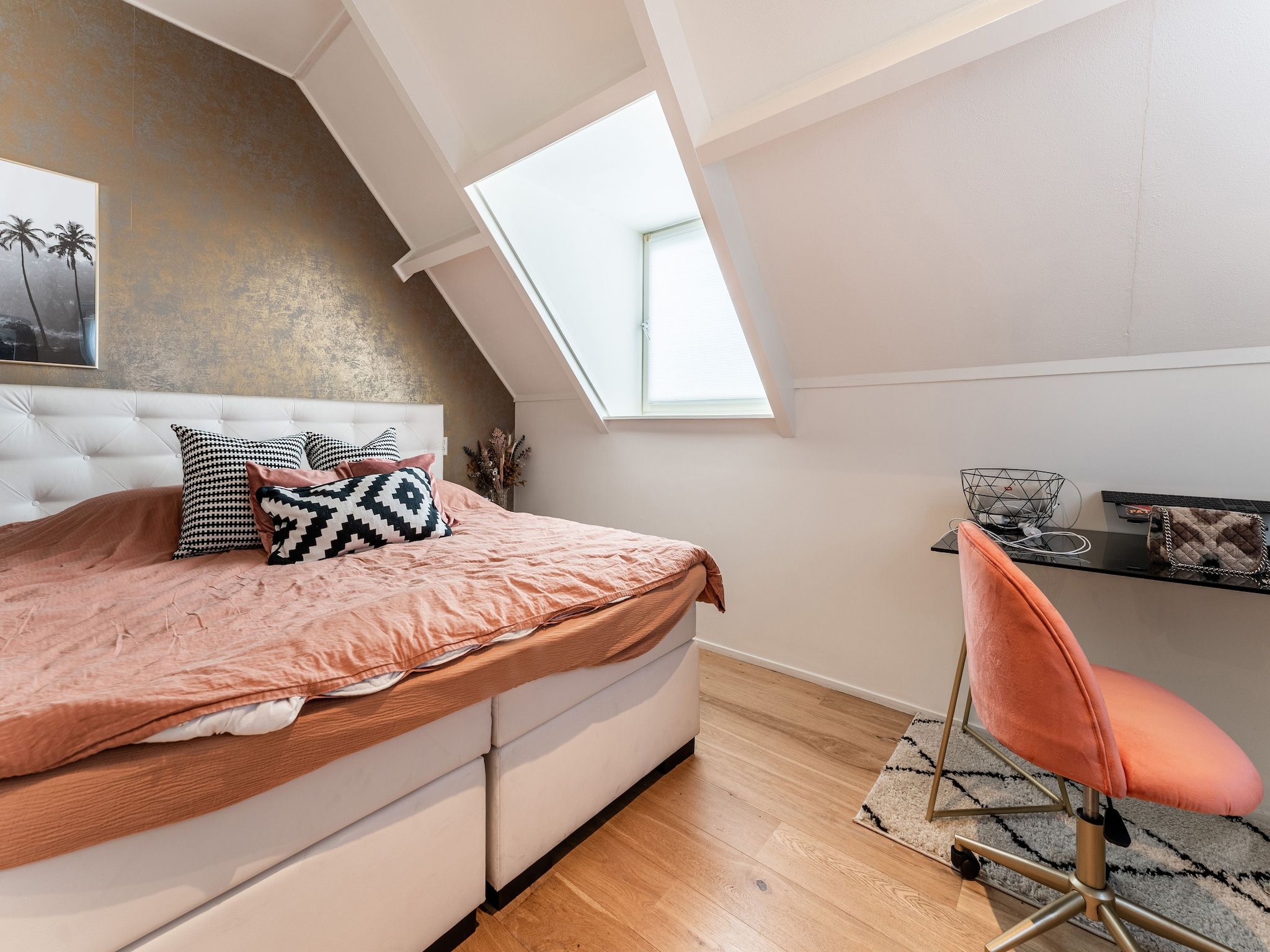 Een slaapkamer van Villa Gabrielle in Bergen