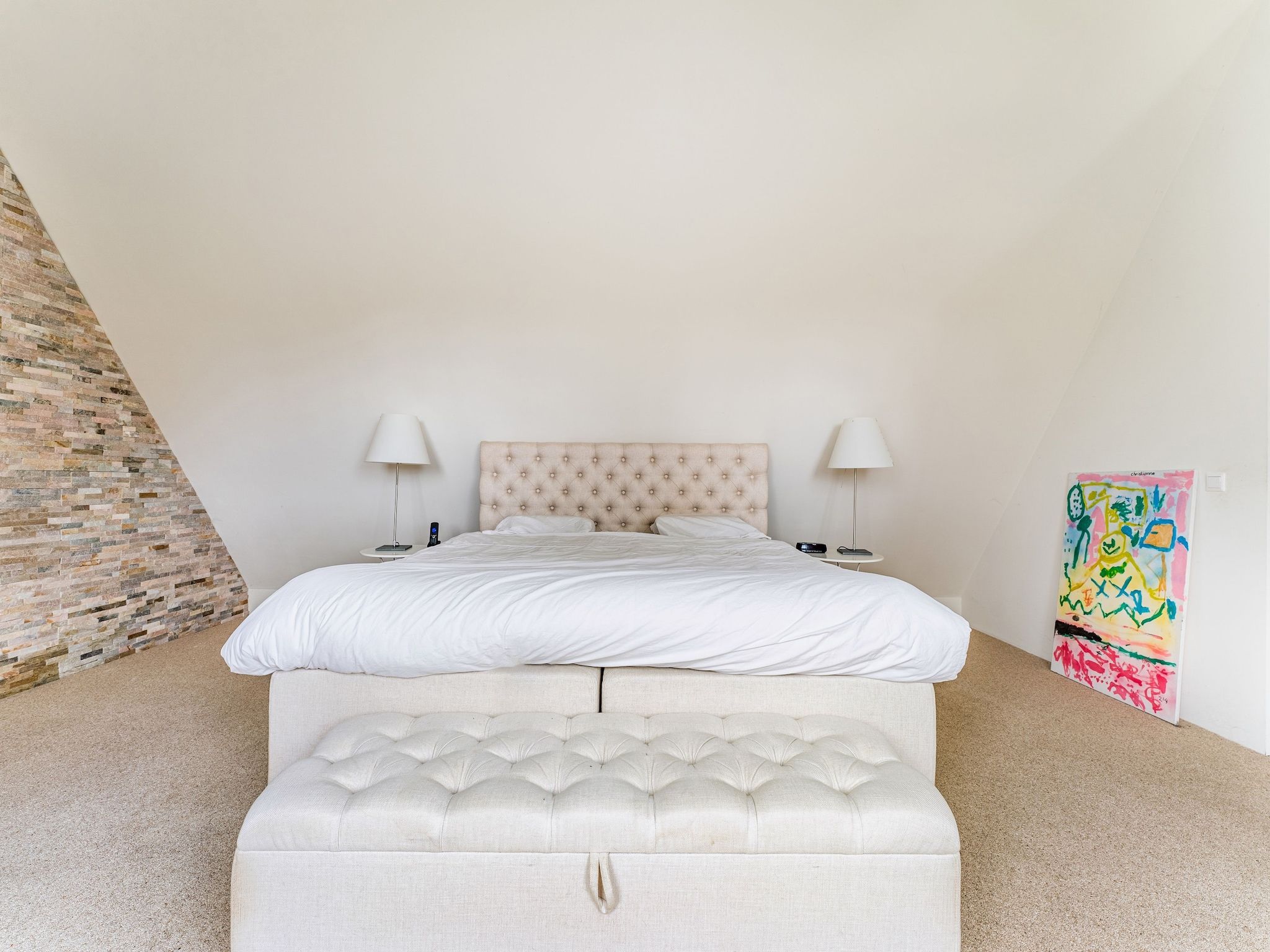 Een slaapkamer van Villa Gabrielle in Bergen