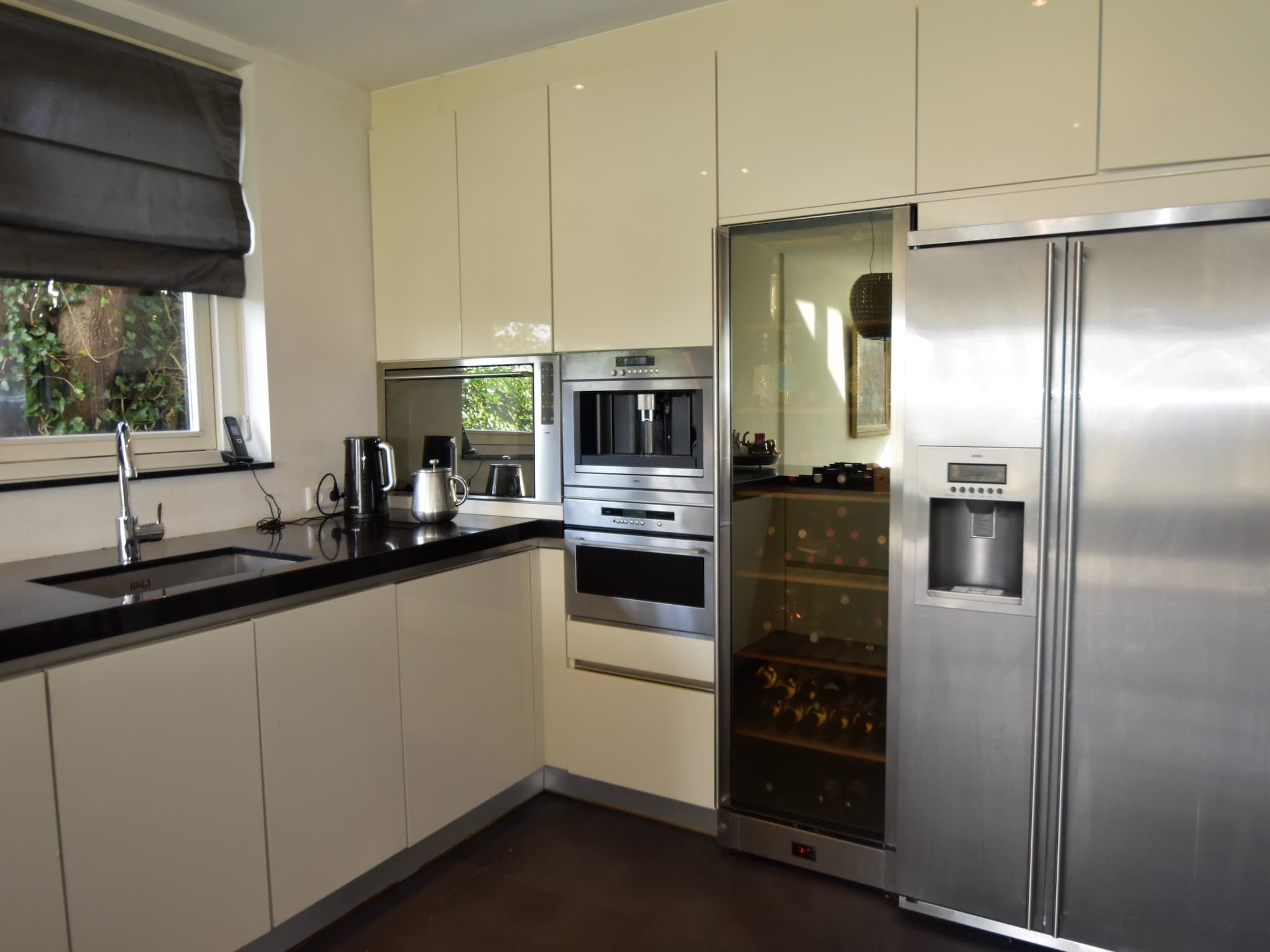 De keuken van Villa Gabrielle in Bergen