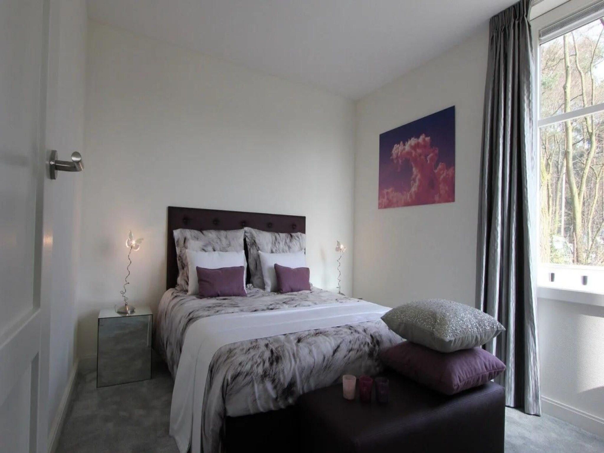 Een slaapkamer van Beekvilla&nbsp;6 in Otterlo