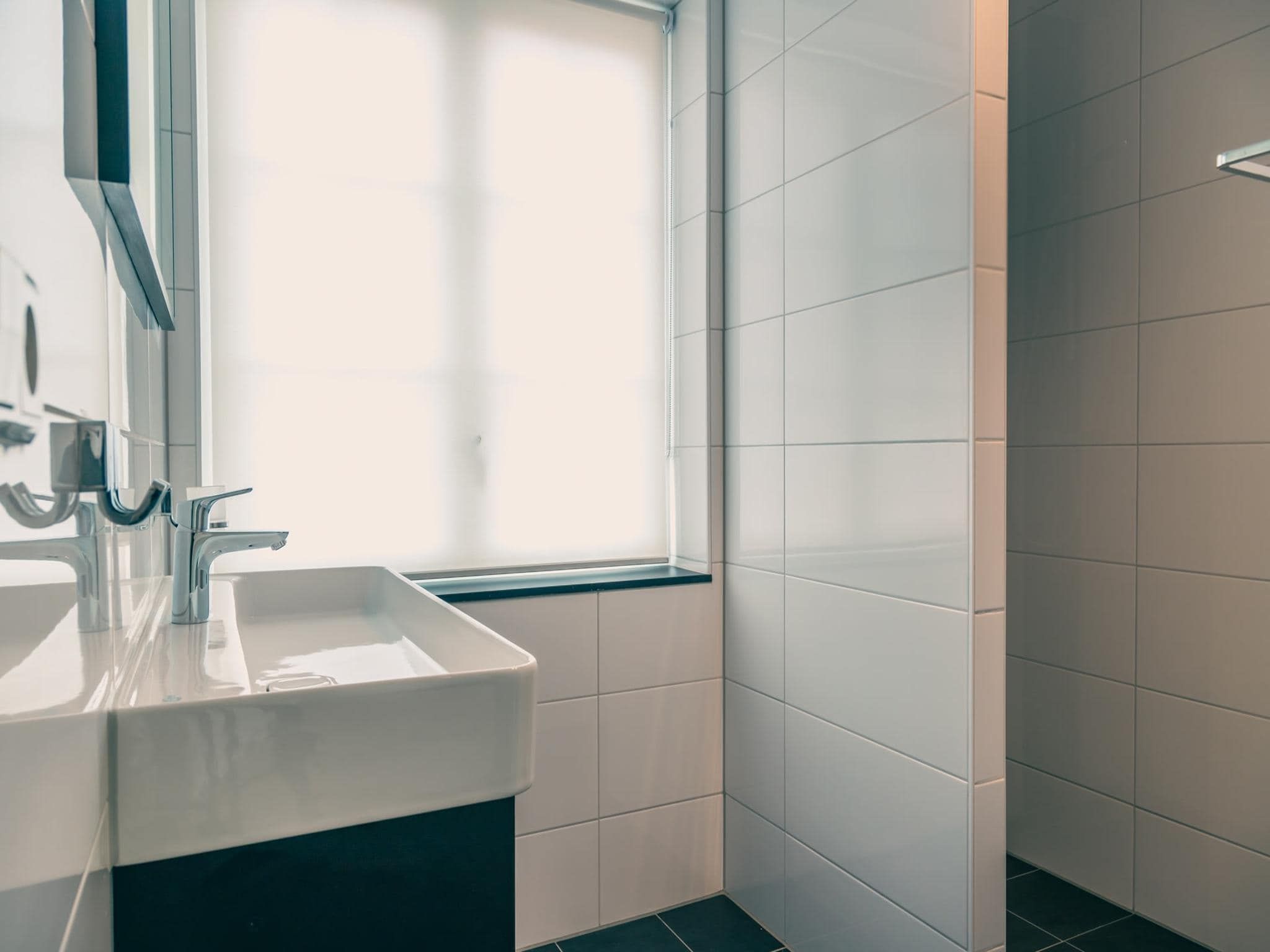 De badkamer van Watervilla 6 in Medemblik