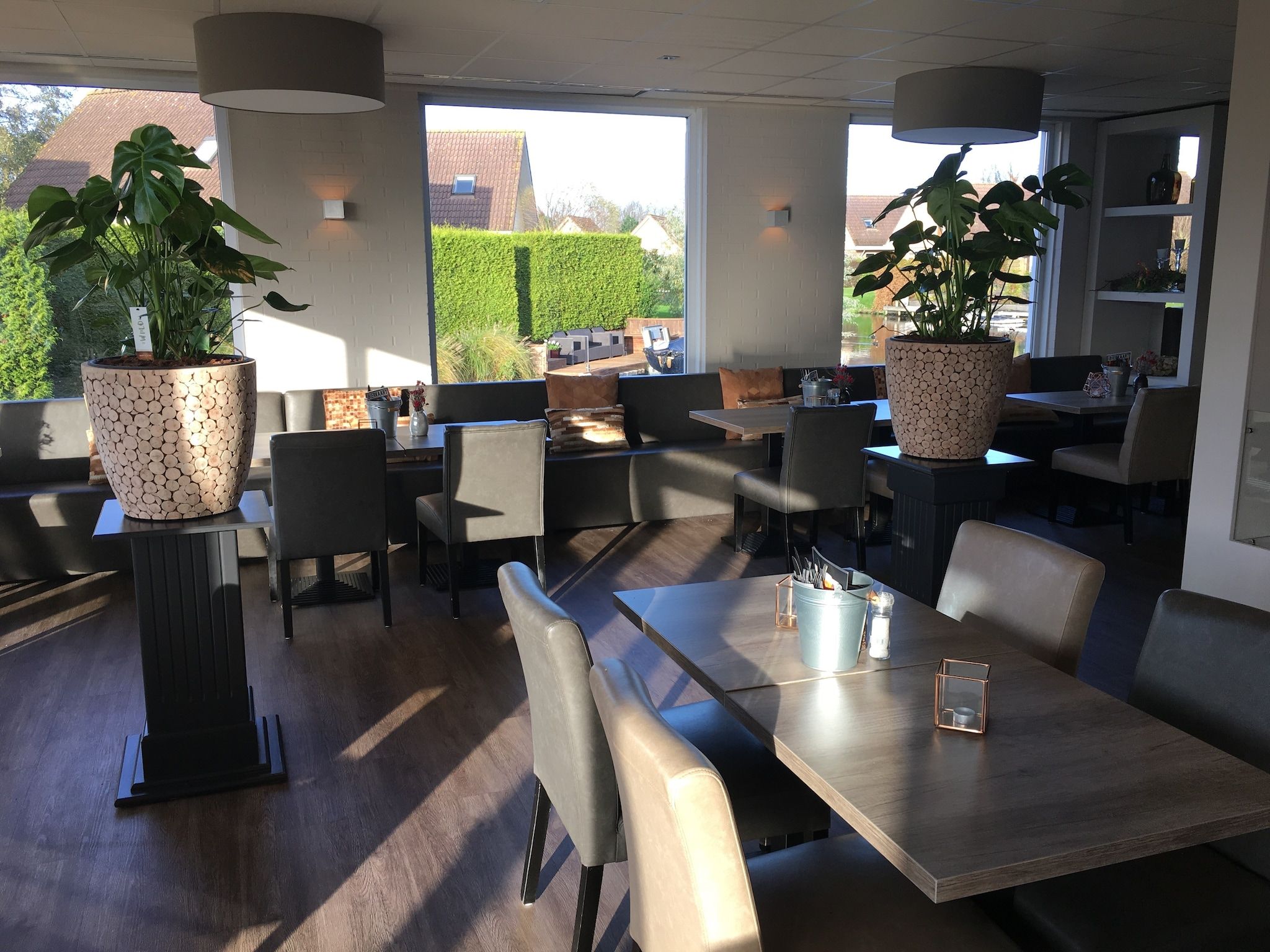 Parkfaciliteiten bij Watervilla 8 in Medemblik