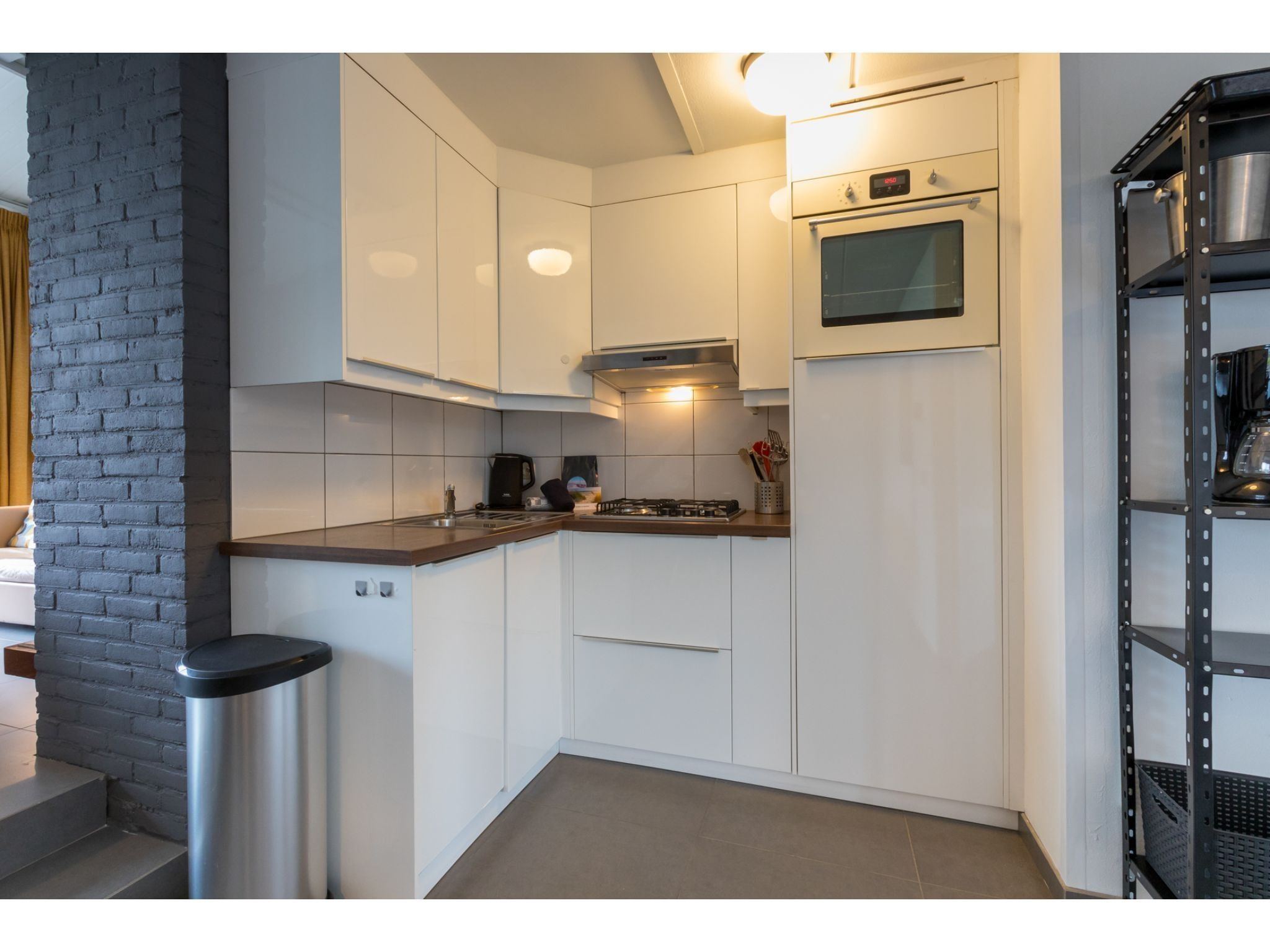 De keuken van Lepelblad 7 in Nieuwvlietbad