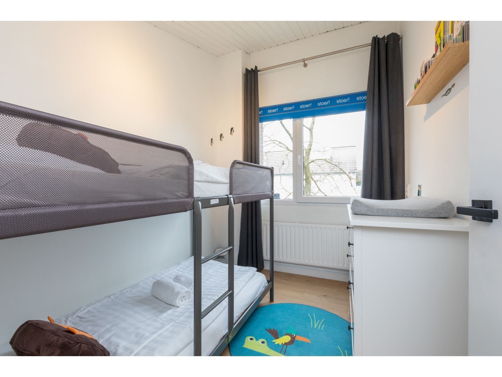 Een slaapkamer van Lepelblad 7 in Nieuwvlietbad
