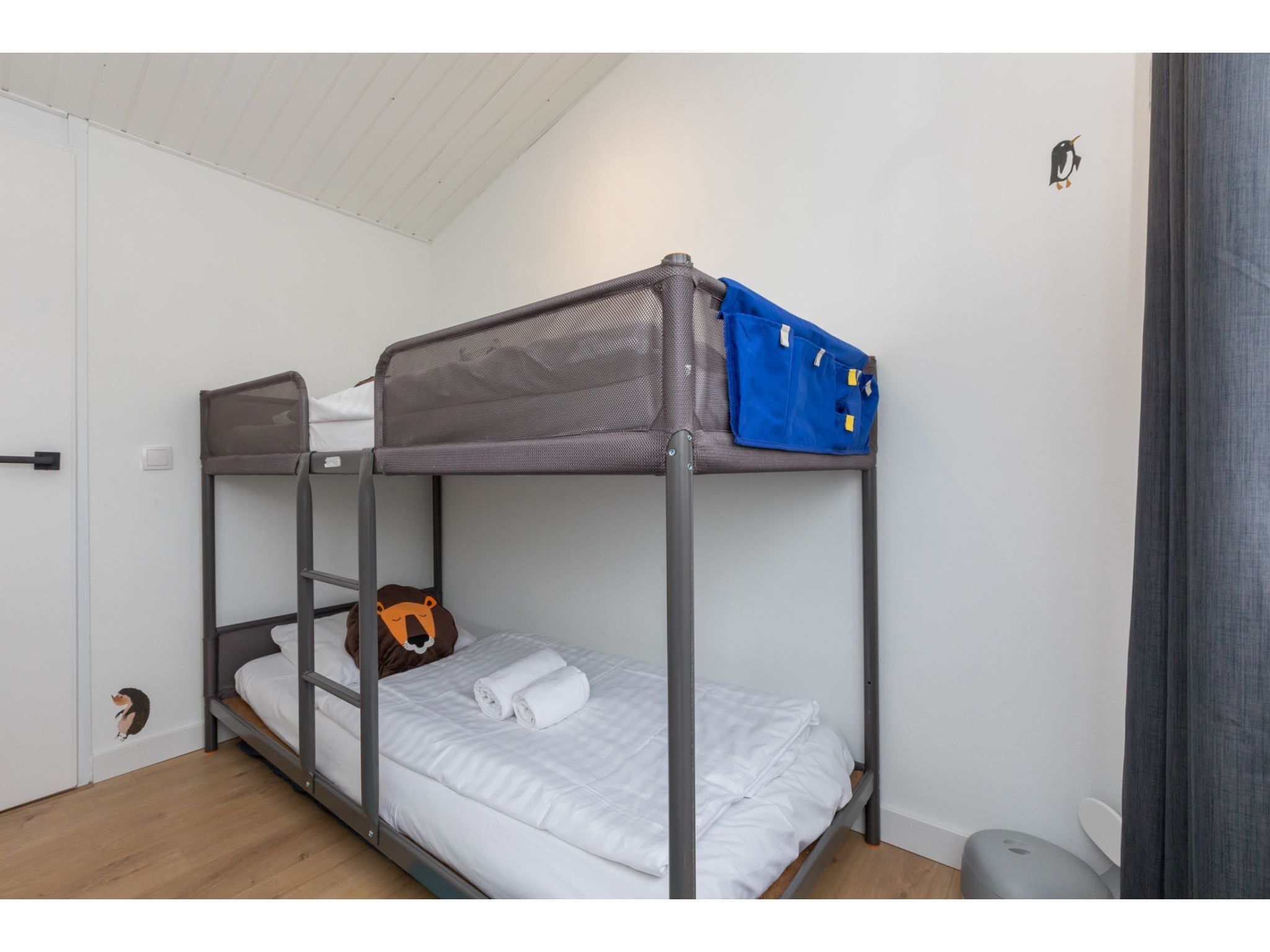 Een slaapkamer van Lepelblad 7 in Nieuwvlietbad