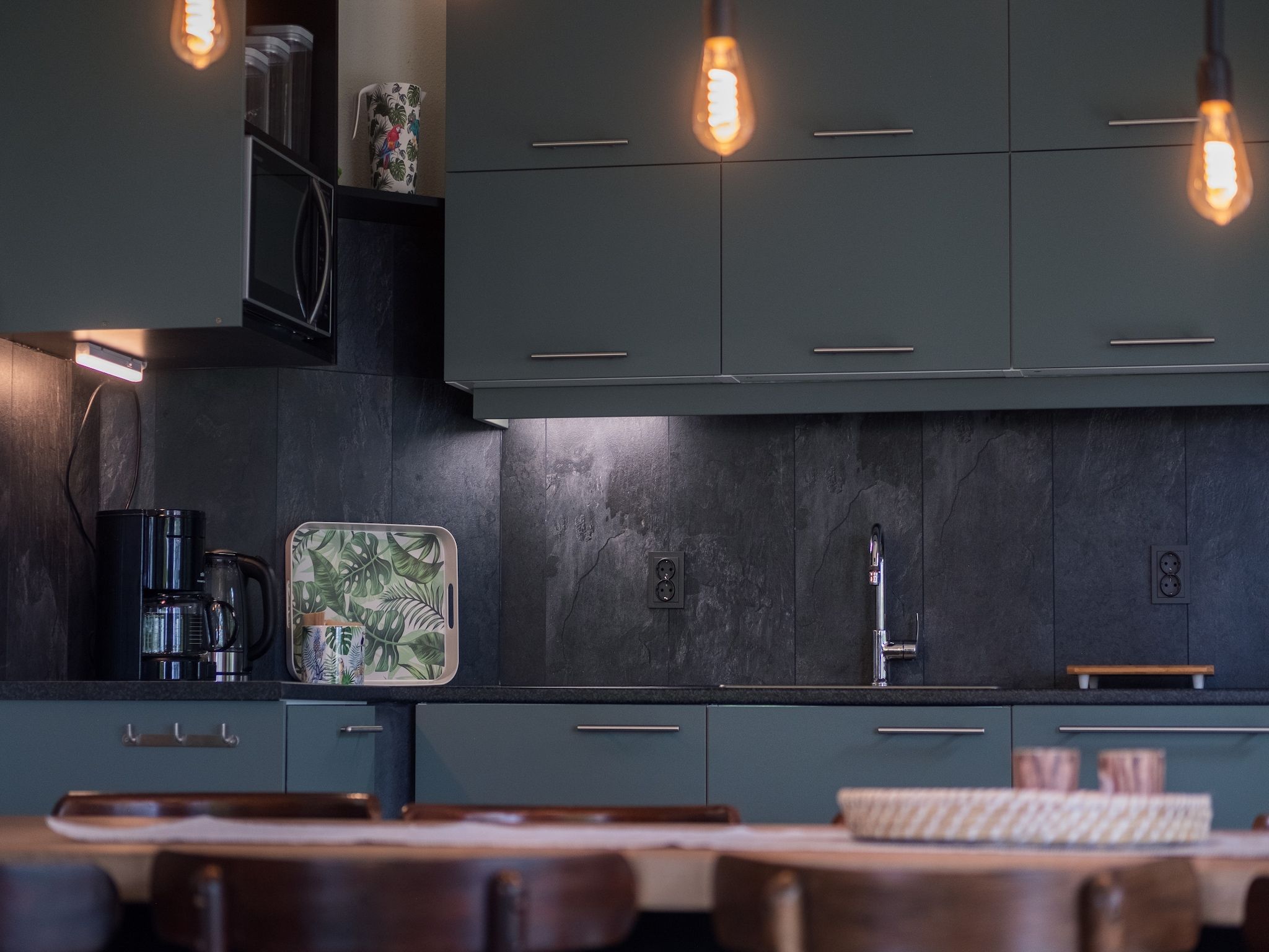 De keuken van Buitenplaats Berg en Bos nummer 13 in Overijssel