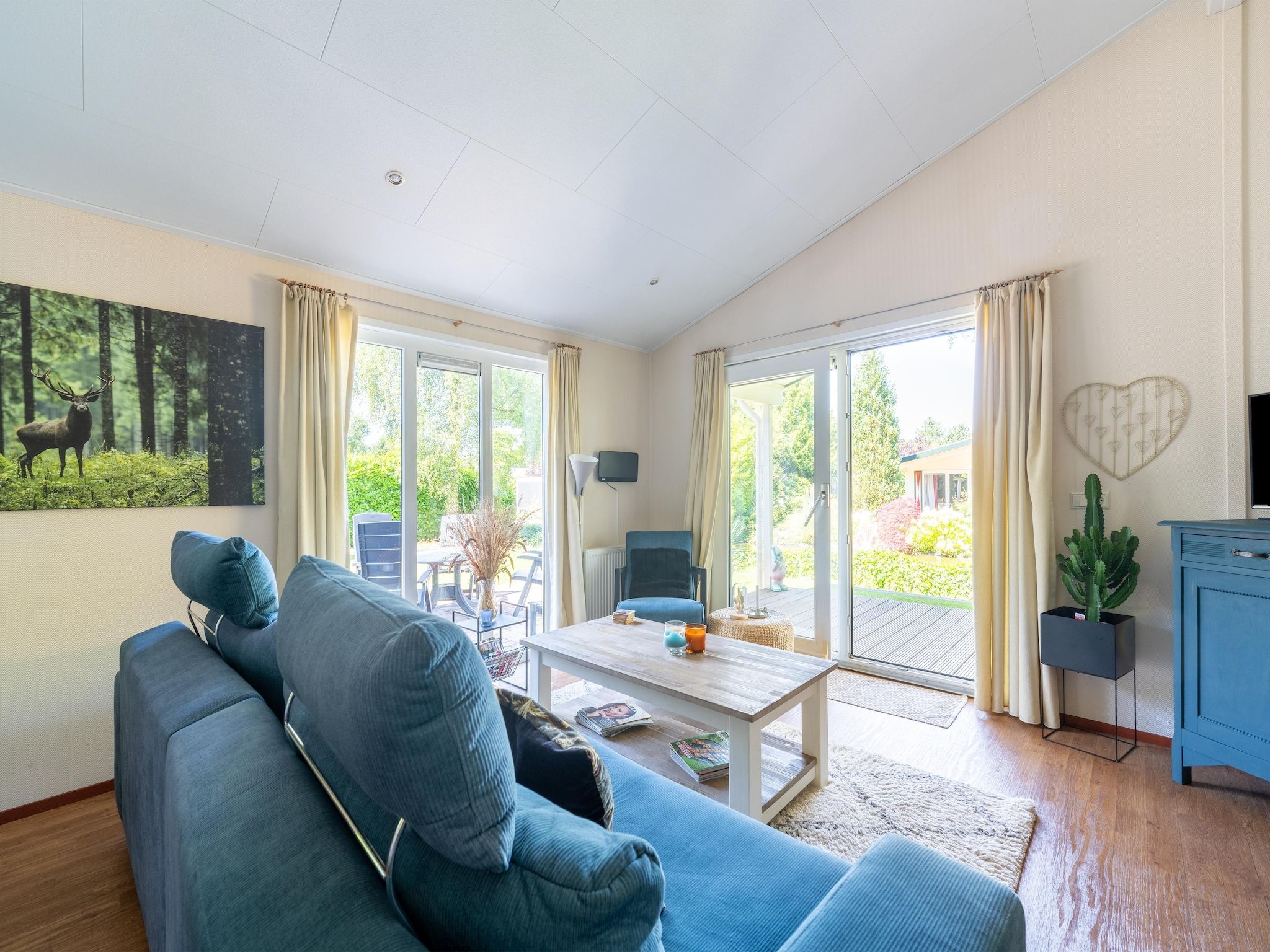 De woonkamer van Genieten in Voorthuizen in Voorthuizen