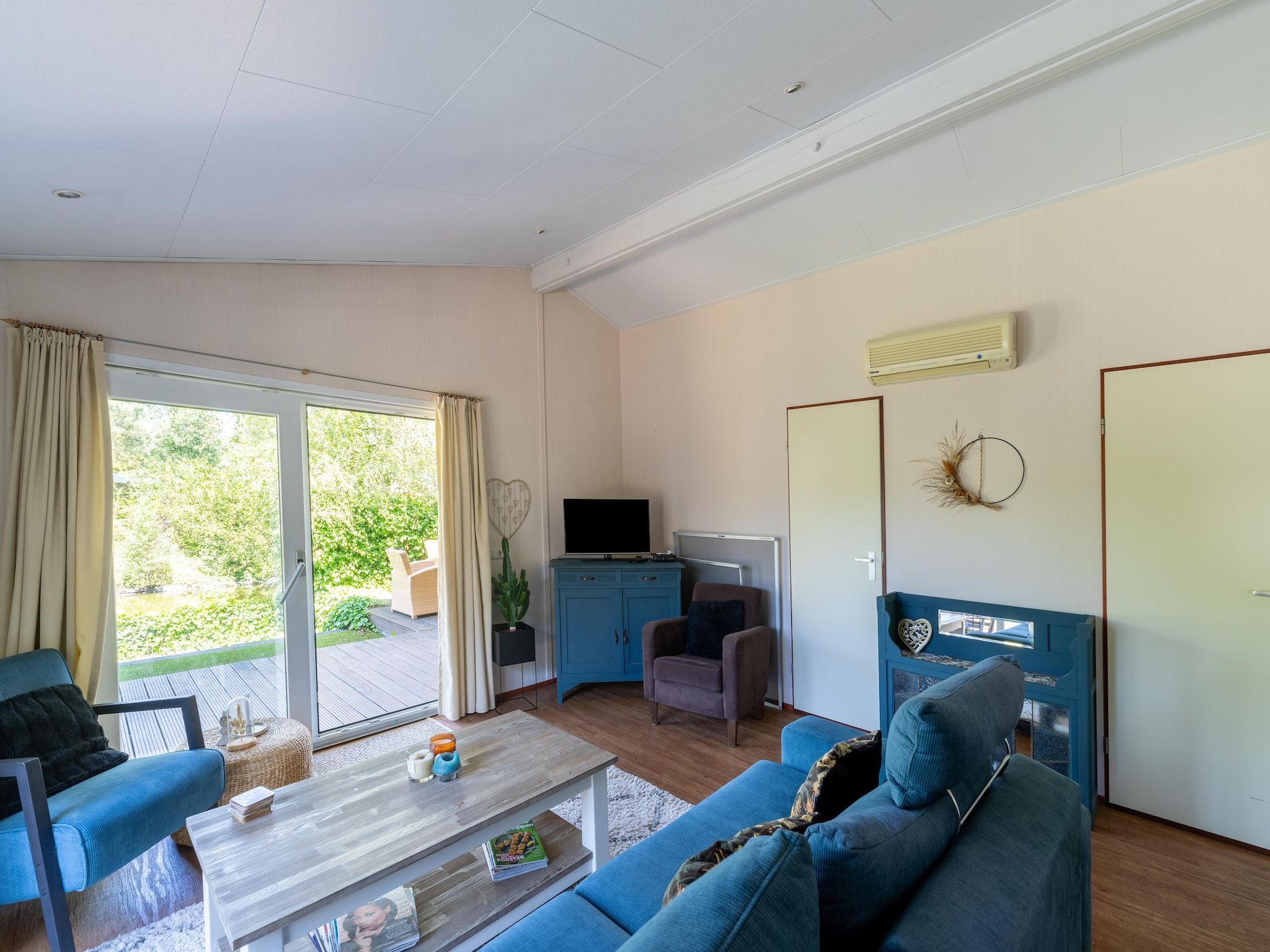 De woonkamer van Genieten in Voorthuizen in Voorthuizen