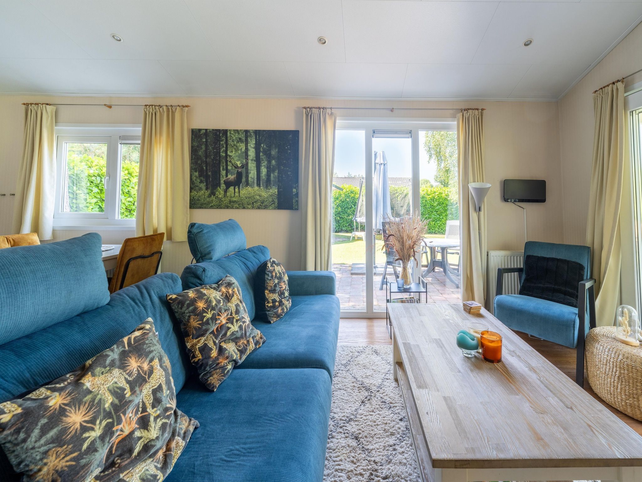 De woonkamer van Genieten in Voorthuizen in Voorthuizen