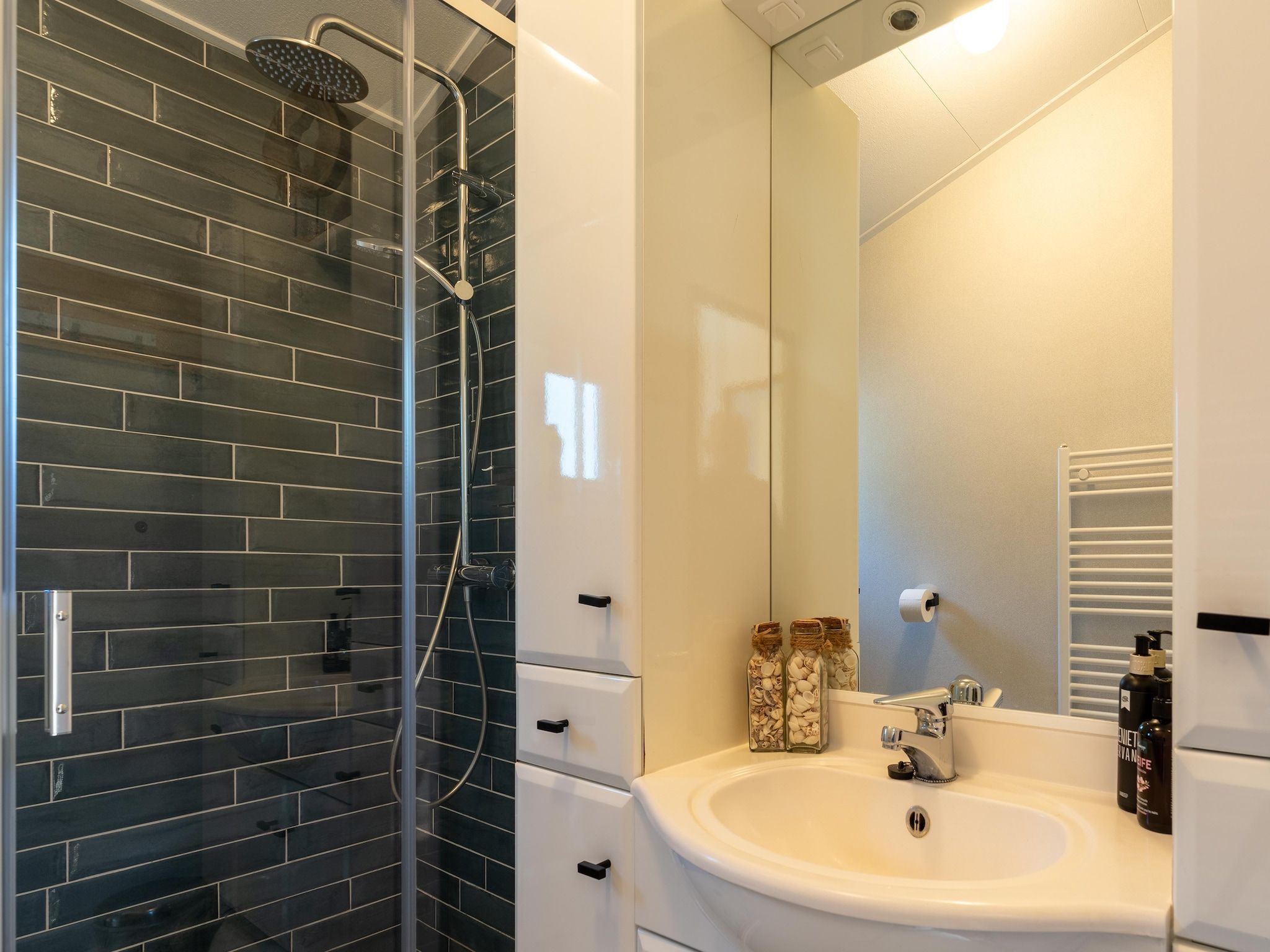 De badkamer van Genieten in Voorthuizen in Voorthuizen