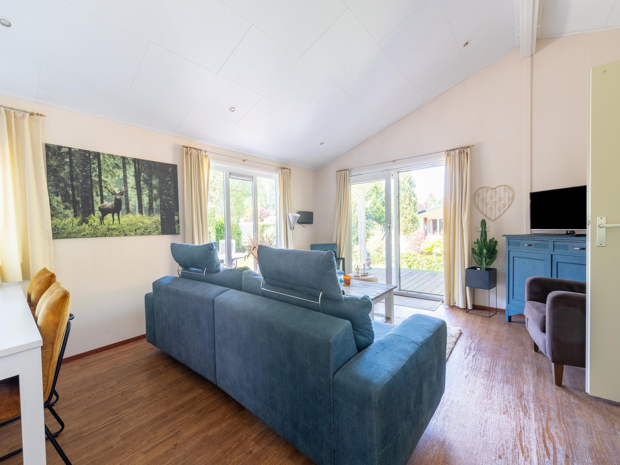 De woonkamer van Genieten in Voorthuizen in Voorthuizen