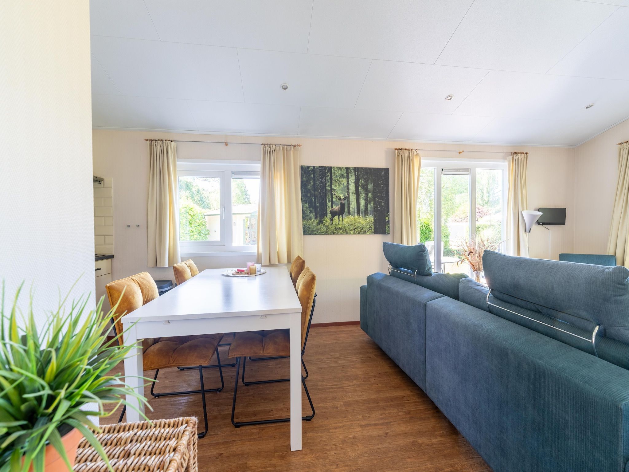 De eetkamer van Genieten in Voorthuizen in Voorthuizen