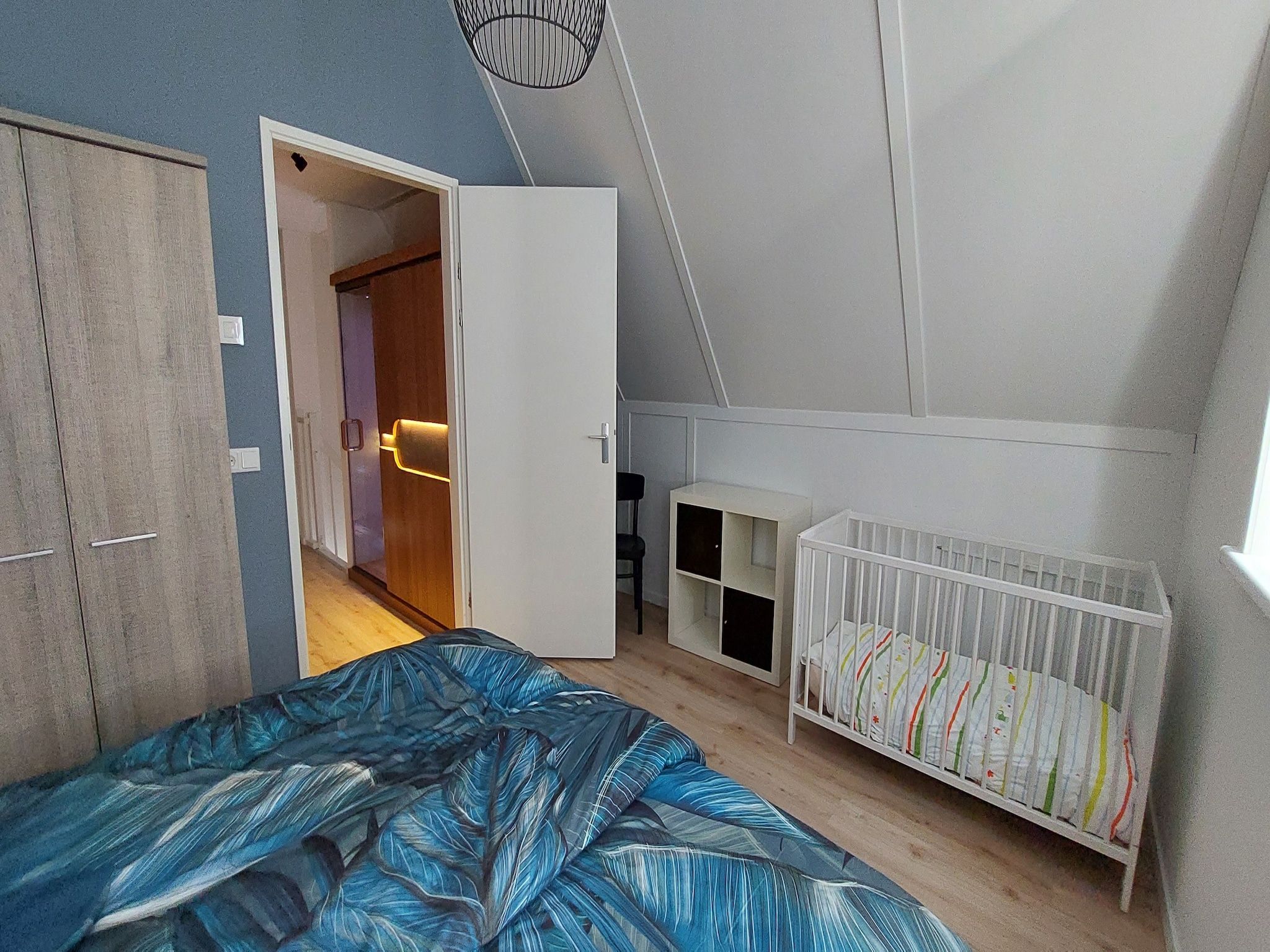 Een slaapkamer van De Meerkoet Huis Nr 37 in Scherpenisse