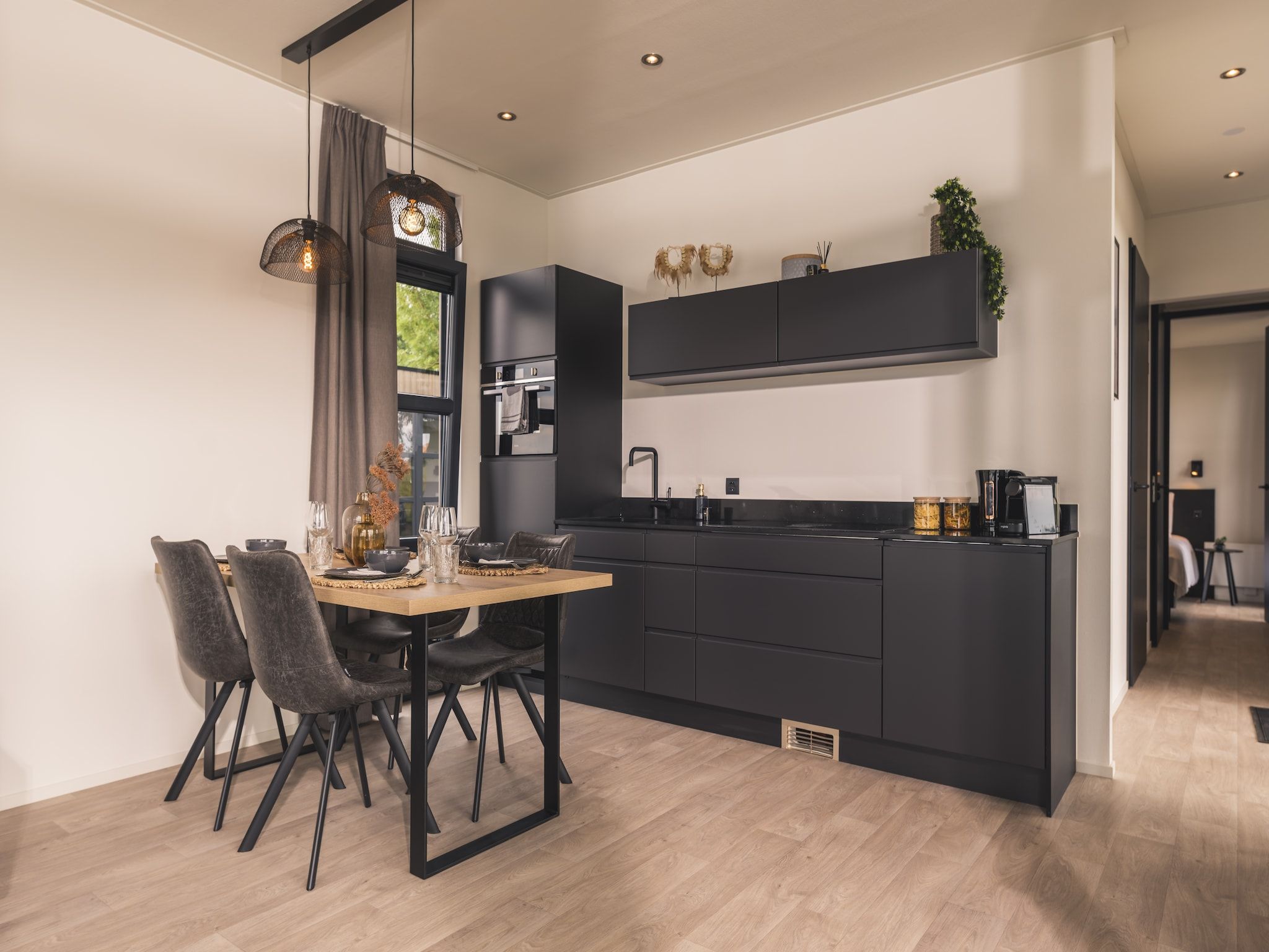 De keuken van MarinaPark Bad Nederrijn 1 in Maurik