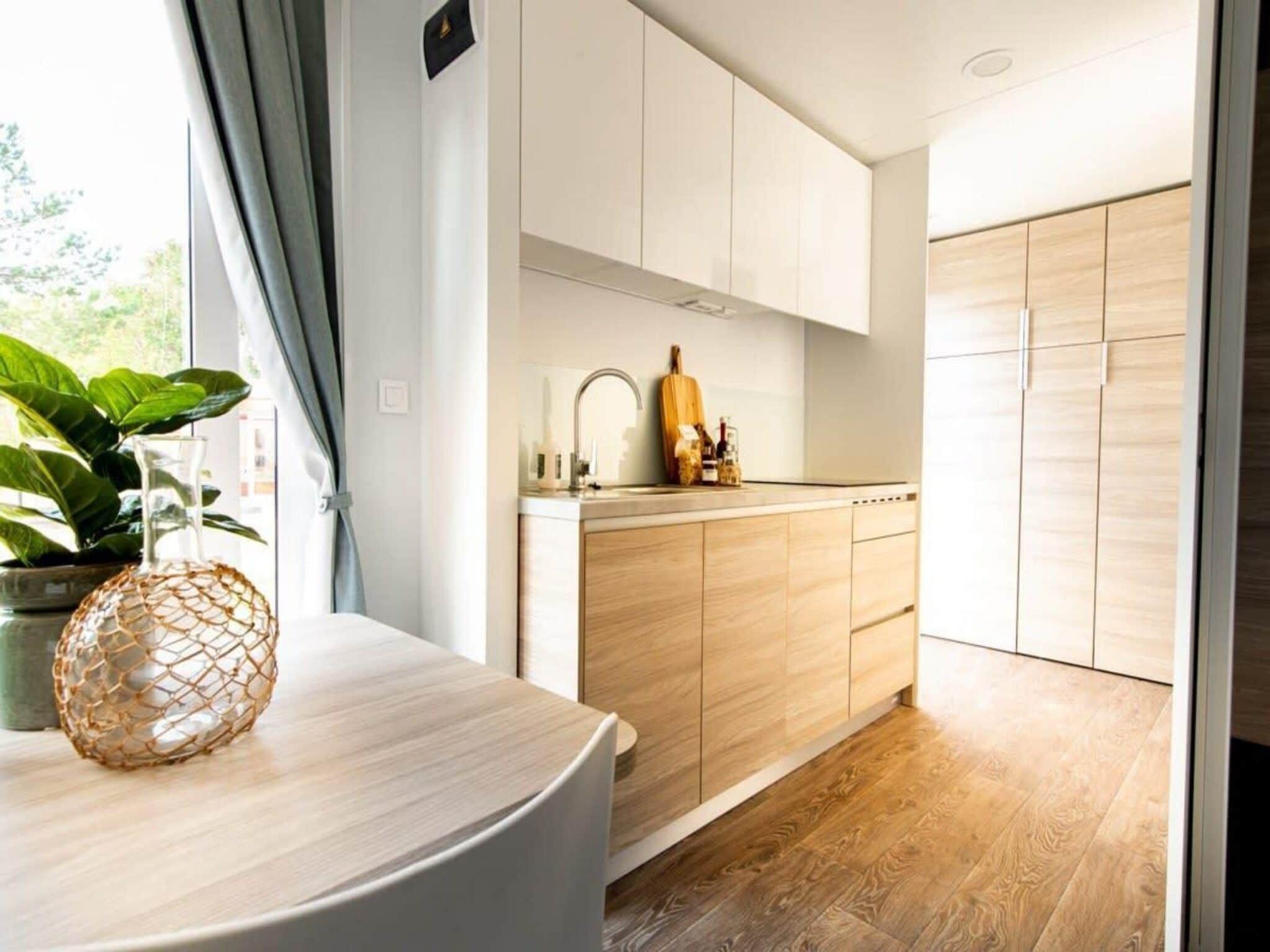 De keuken van Cosy Unique Plus 6 in Olburgen