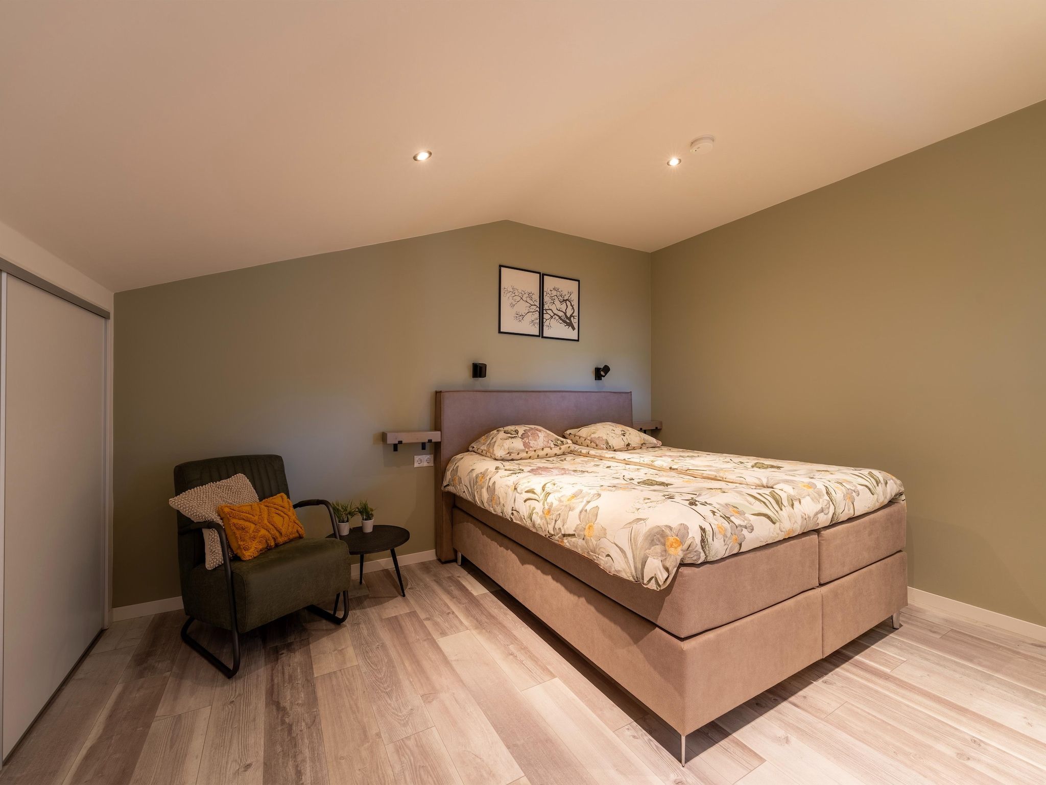 Een slaapkamer van Erve Nijhuis in Eibergen