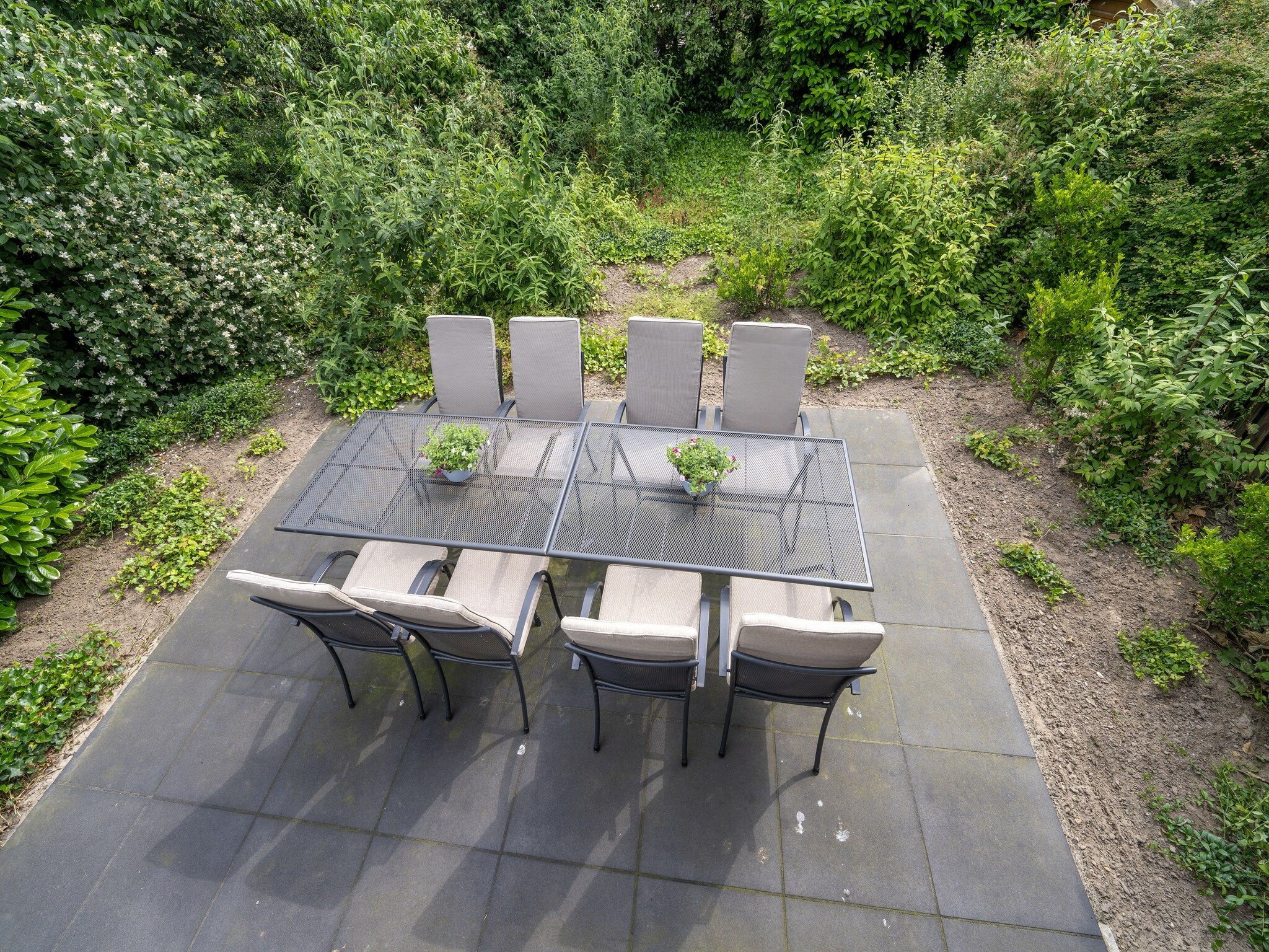 Het terras van Erve Nijhuis in Eibergen