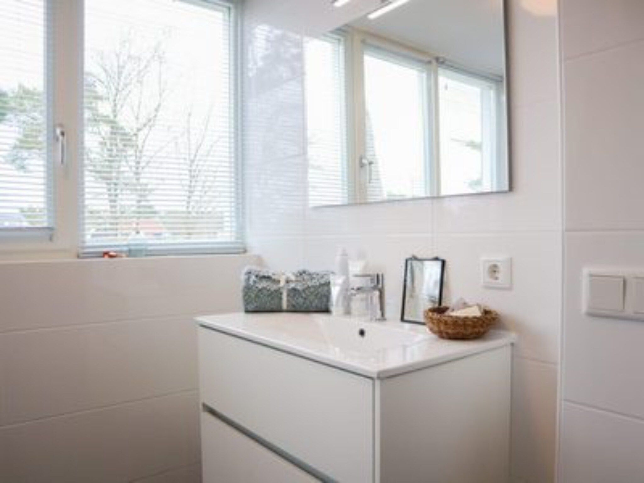 De badkamer van Villa Wellness 4 in Otterlo