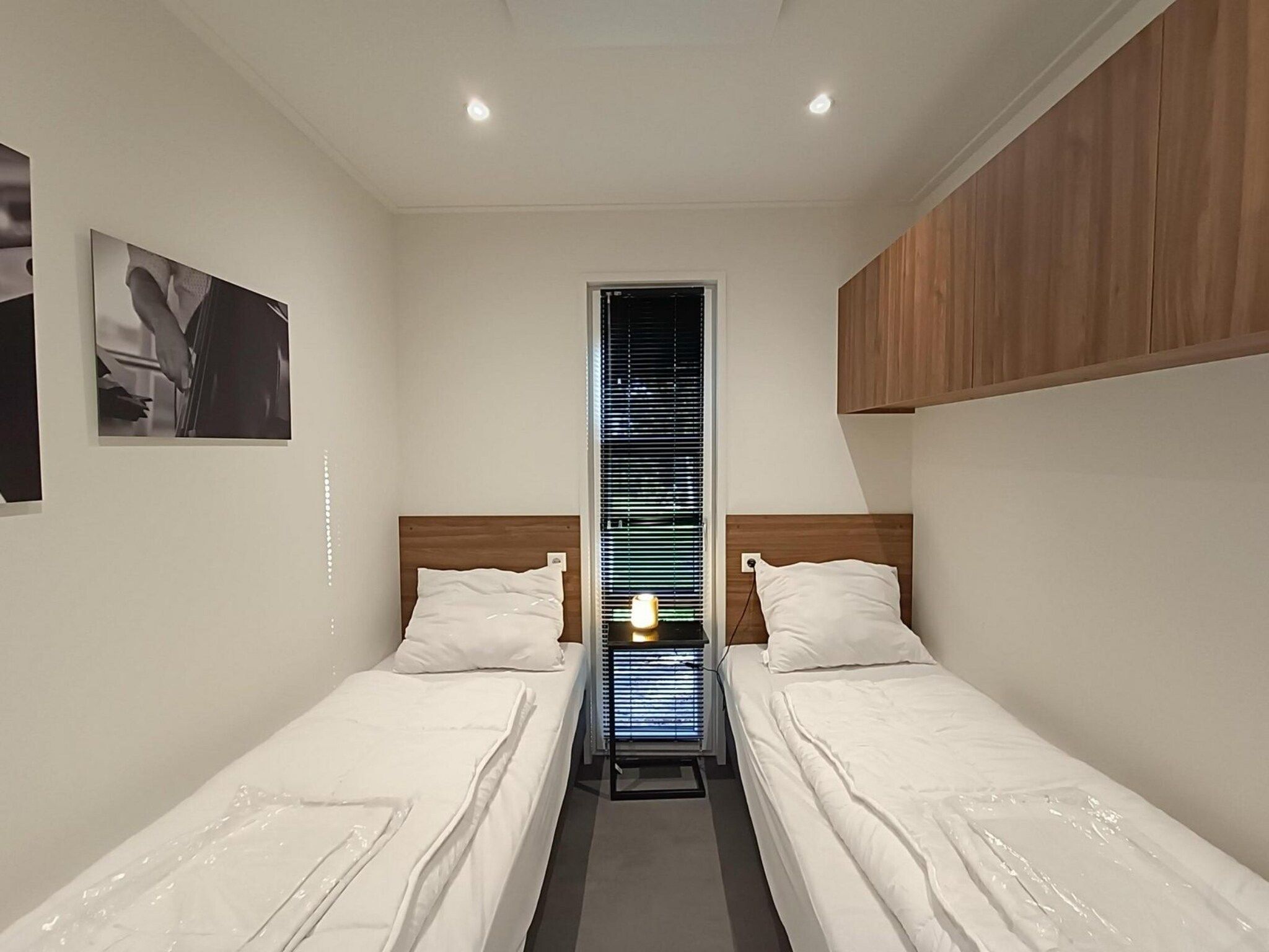 Een slaapkamer van L-Cube 6 in Otterlo