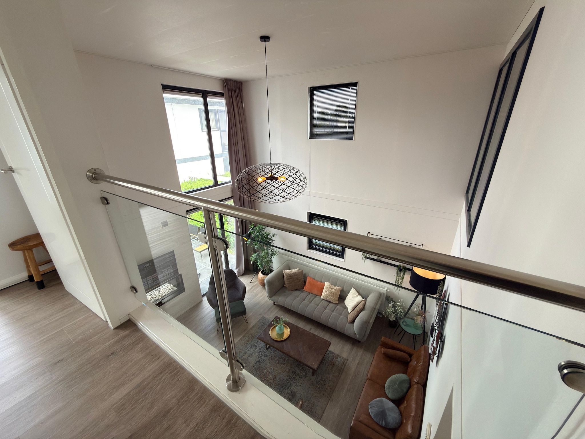 De woonkamer van Cube Magnifique 8 in Nijkerk