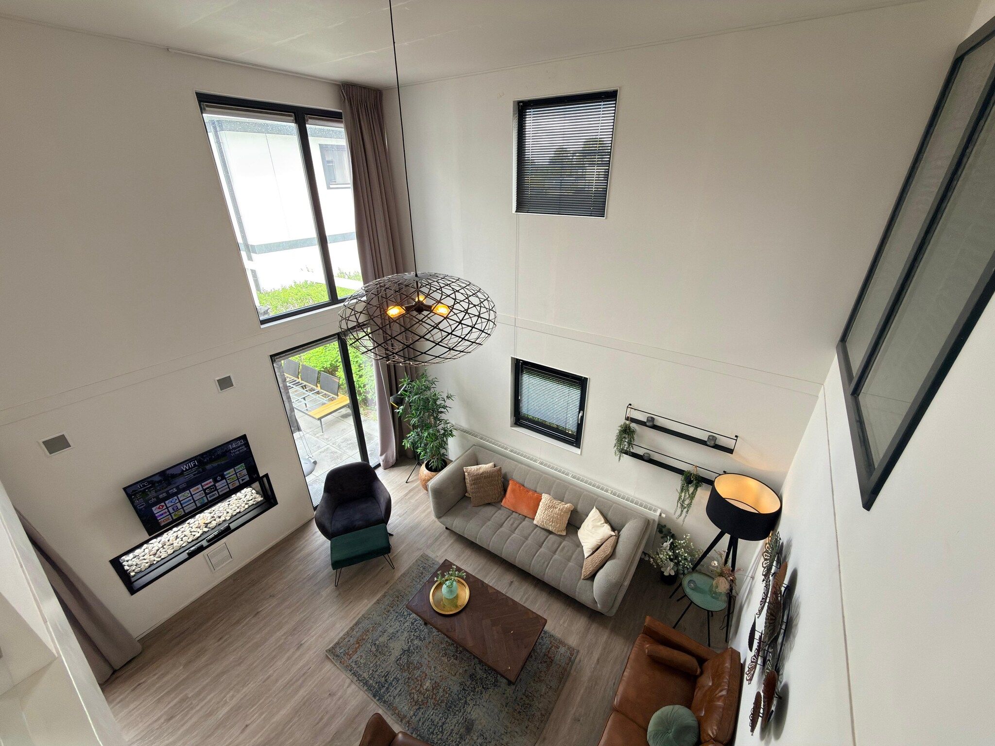 De woonkamer van Cube Magnifique 8 in Nijkerk