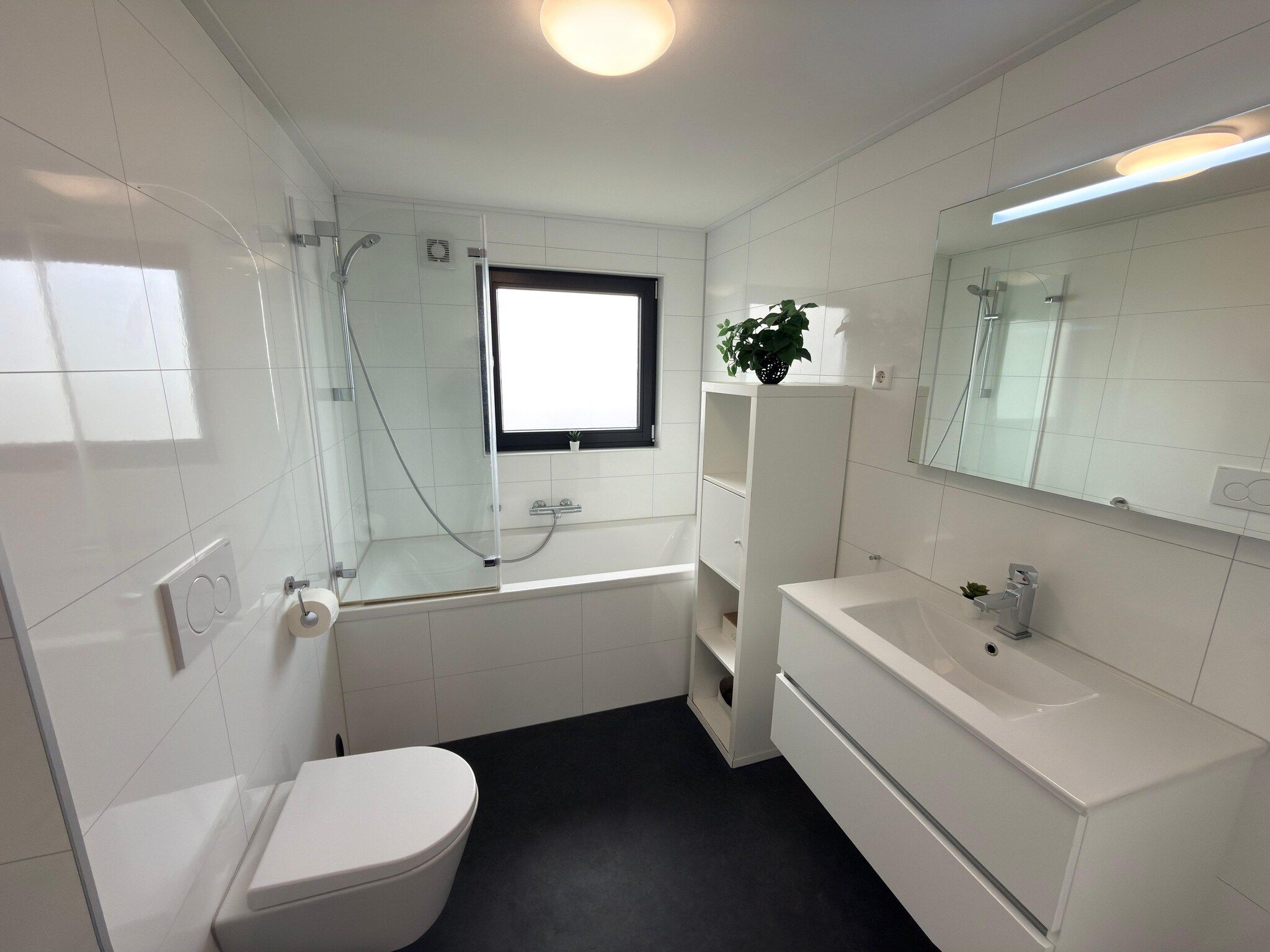 De badkamer van Cube Magnifique 8 in Nijkerk