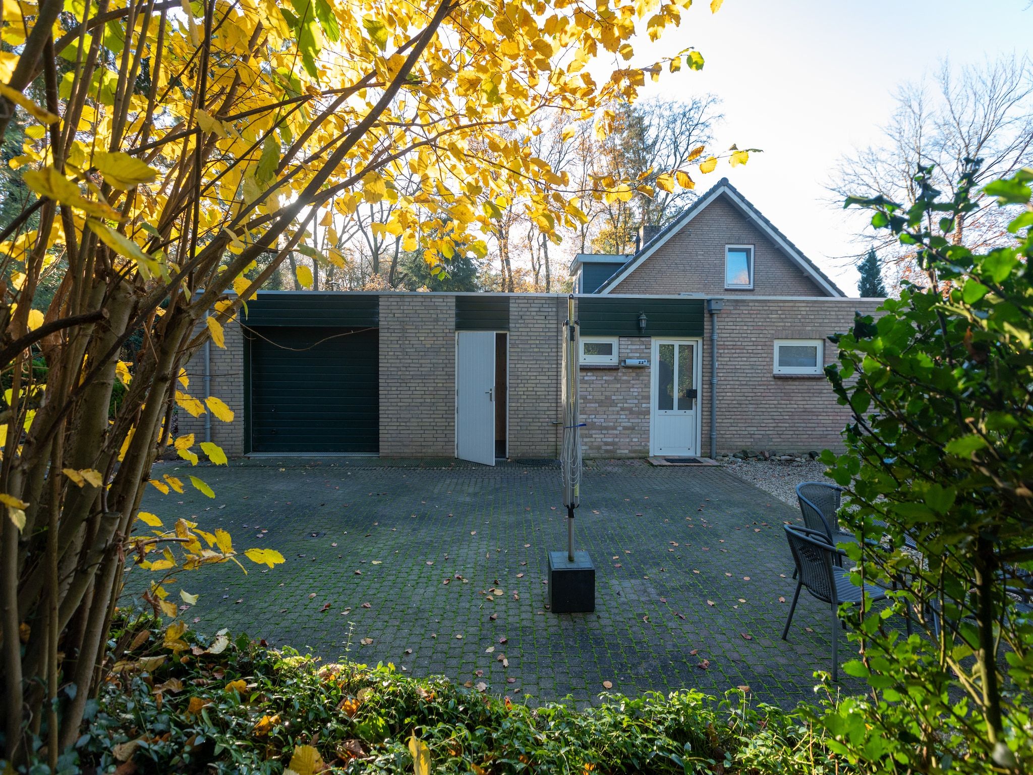 De tuin van Vakantie bij Meeussen - Schuttersoord 4 in Mook