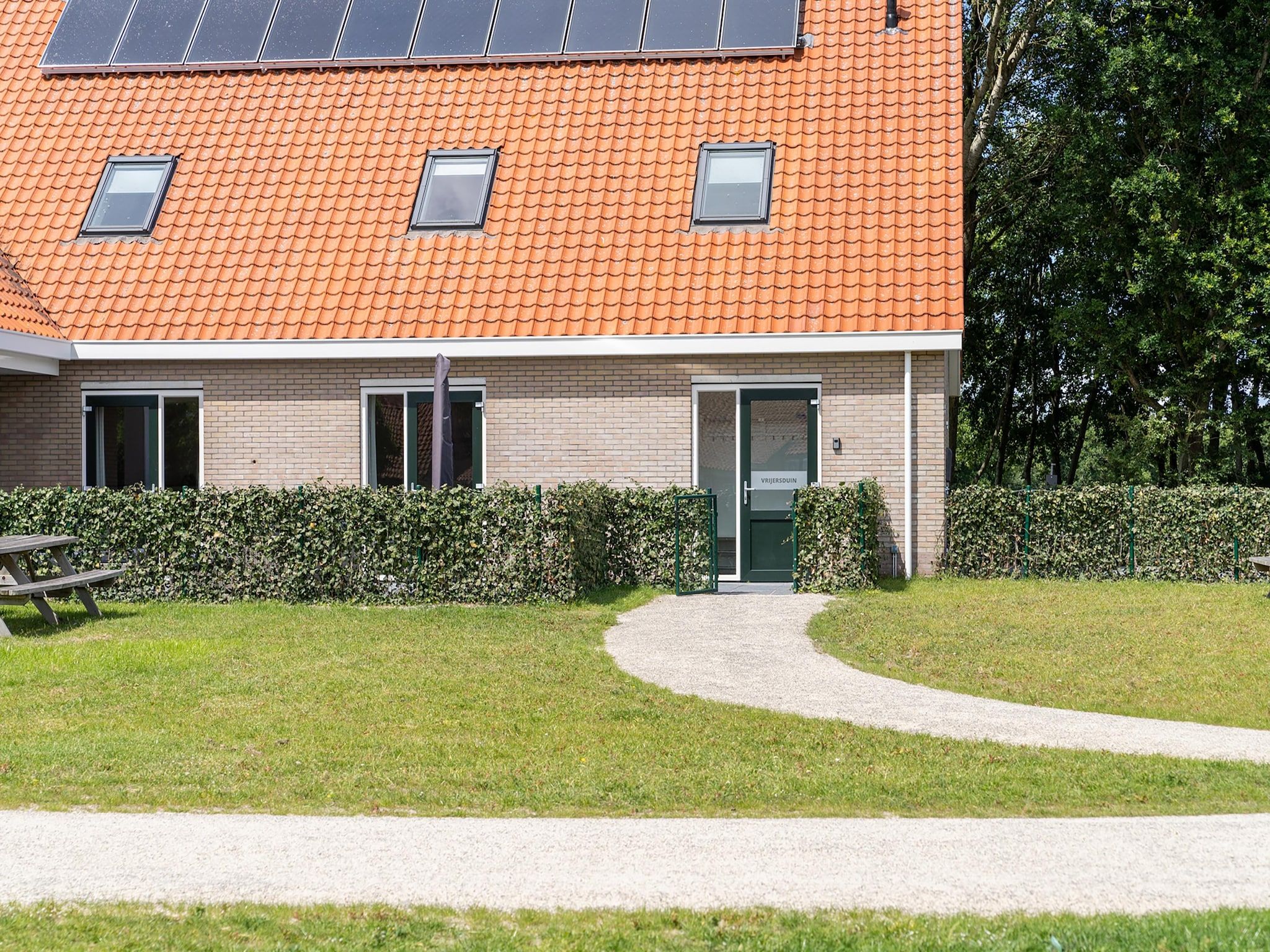 De tuin van Vrijersduin in Nes