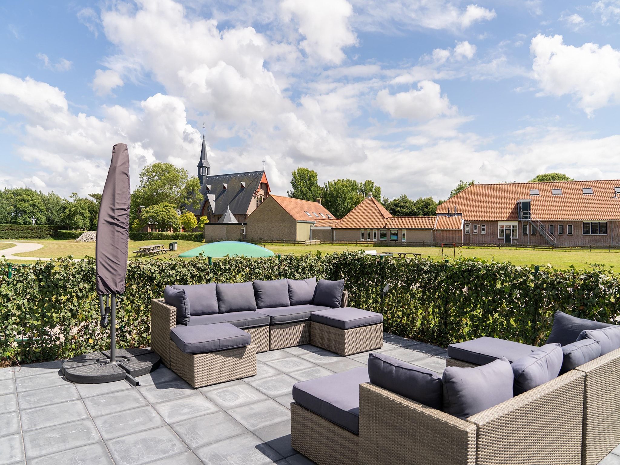 De tuin van Vrijersduin in Nes