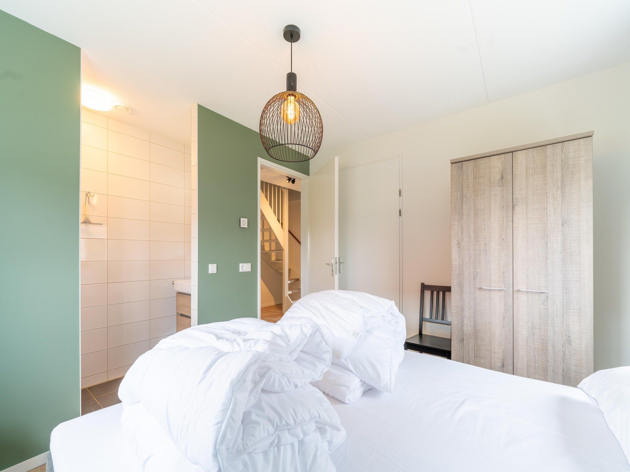 Een slaapkamer van De Botter Huis Nr 15 in Scherpenisse