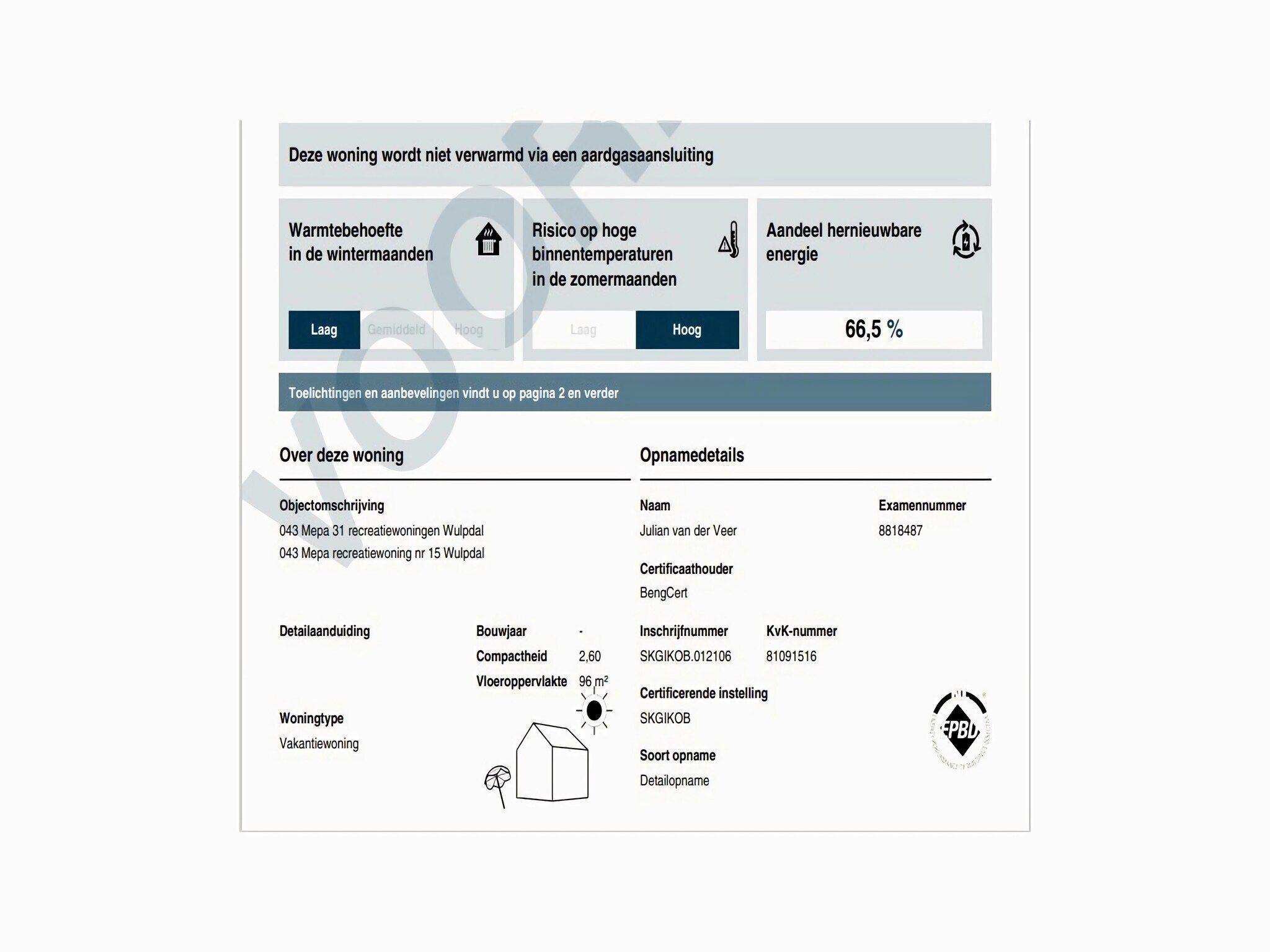 Voorzieningen bij De Botter Huis Nr 15 in Scherpenisse