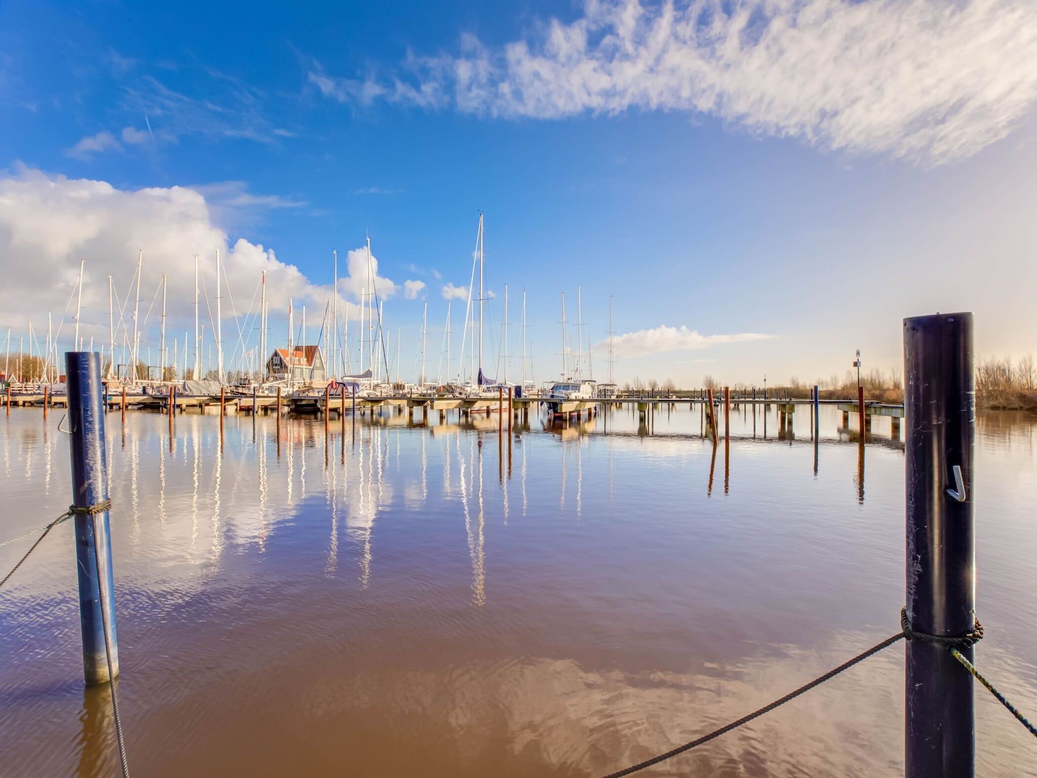 De omgeving van Bermuda in Volendam