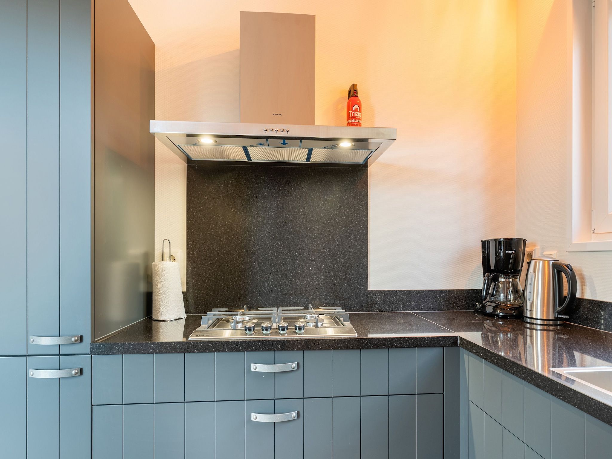 De keuken van De Hooischuur in Hellendoorn in Hellendoorn