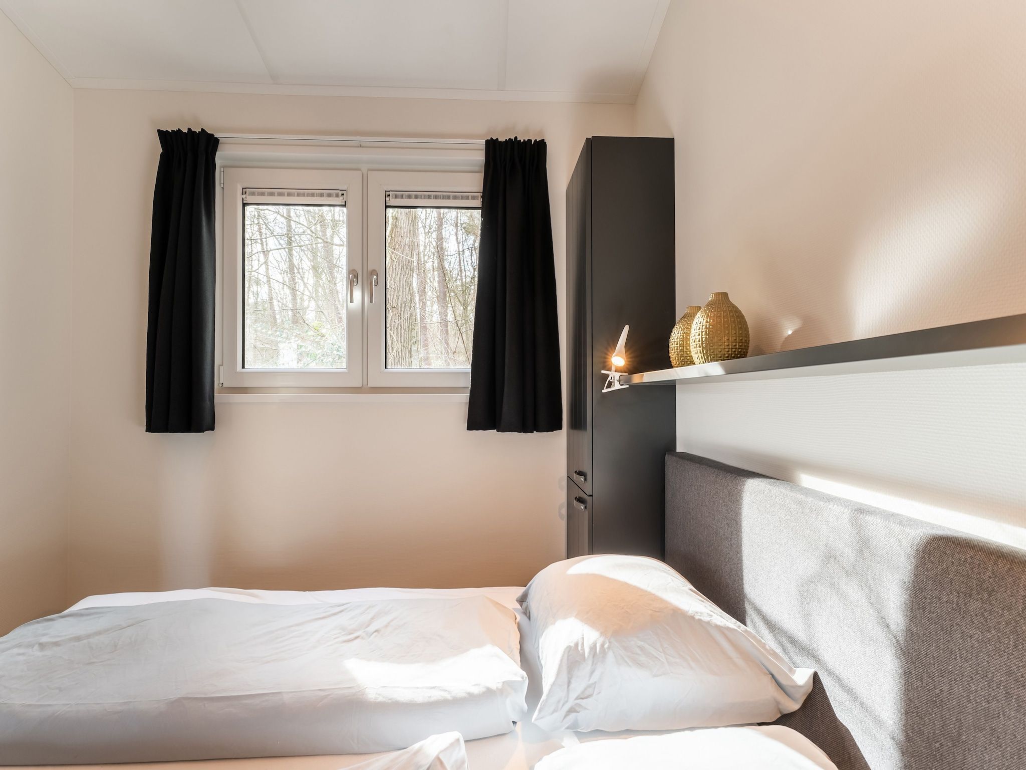 Een slaapkamer van De Hooischuur in Hellendoorn in Hellendoorn