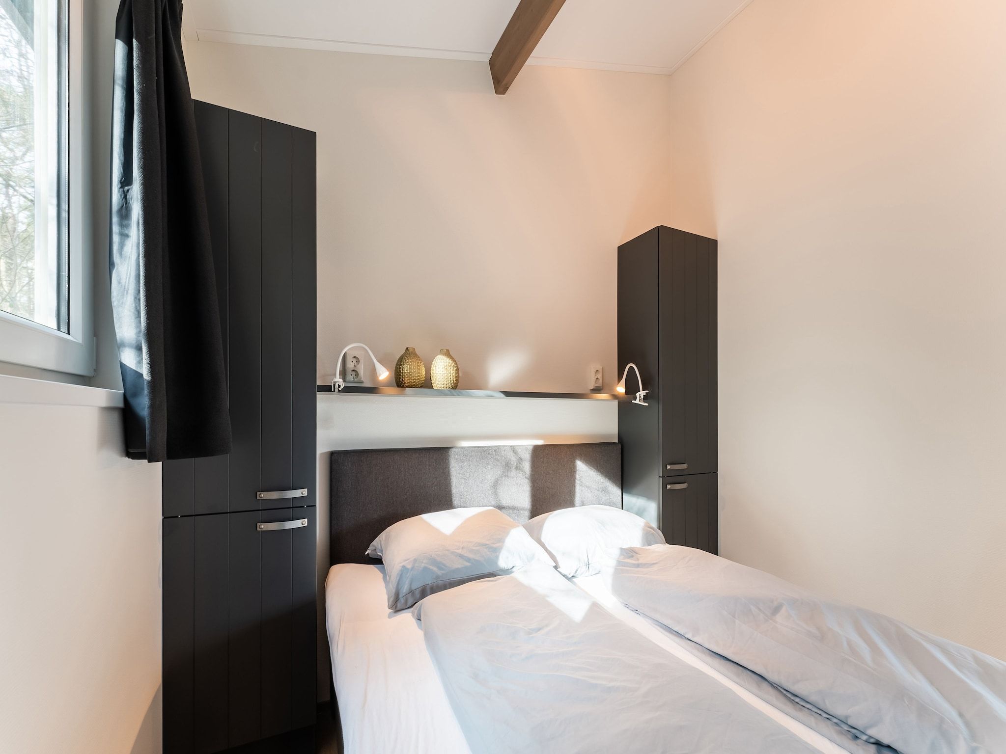 Een slaapkamer van De Hooischuur in Hellendoorn in Hellendoorn