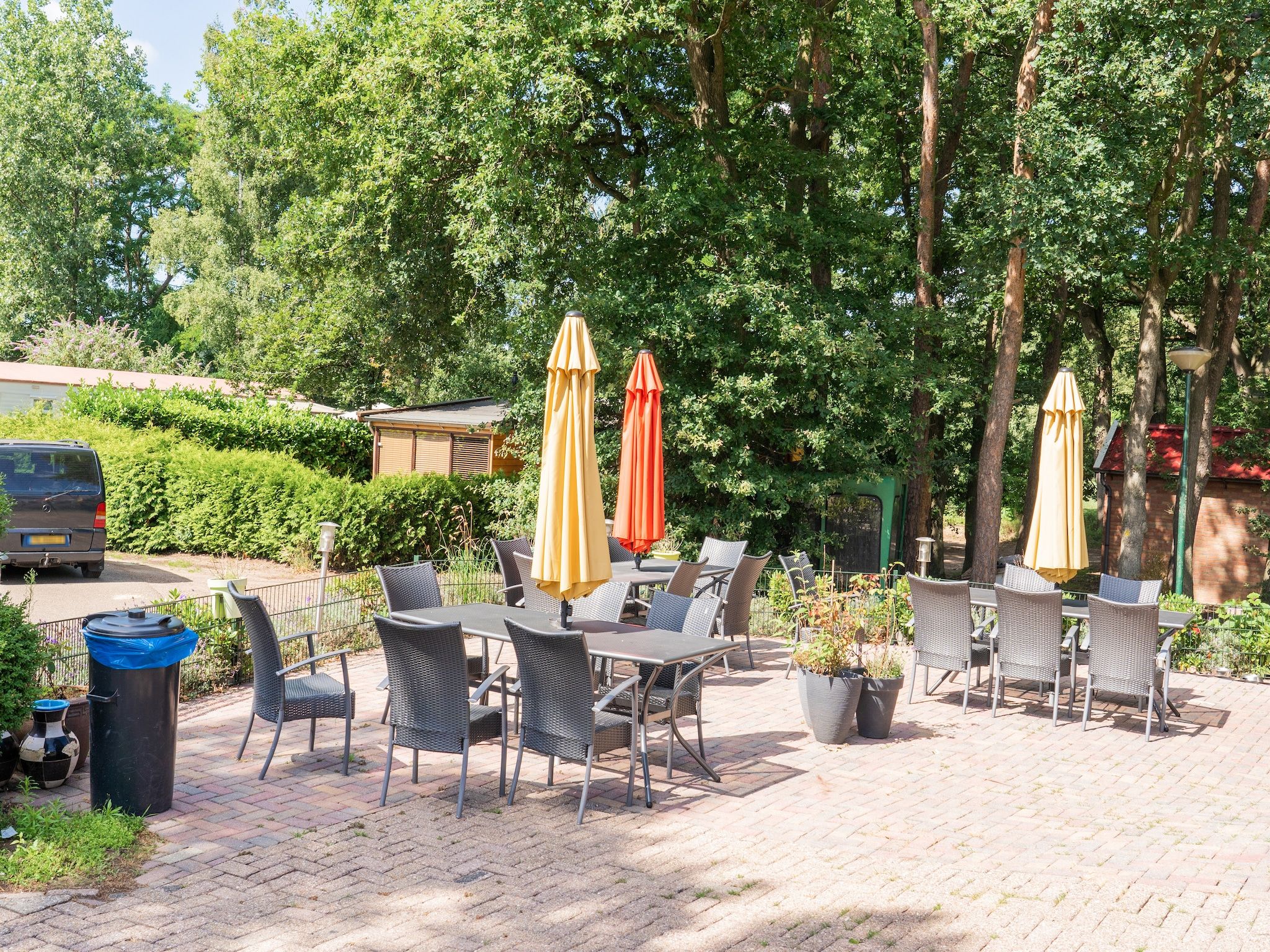 Het terras van Steenmarter in Reutum