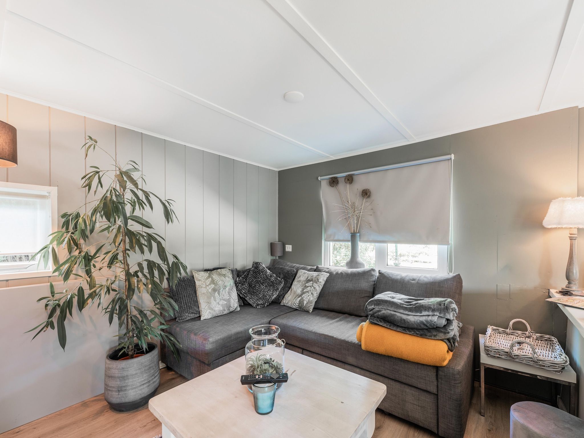 De woonkamer van Steenmarter in Reutum