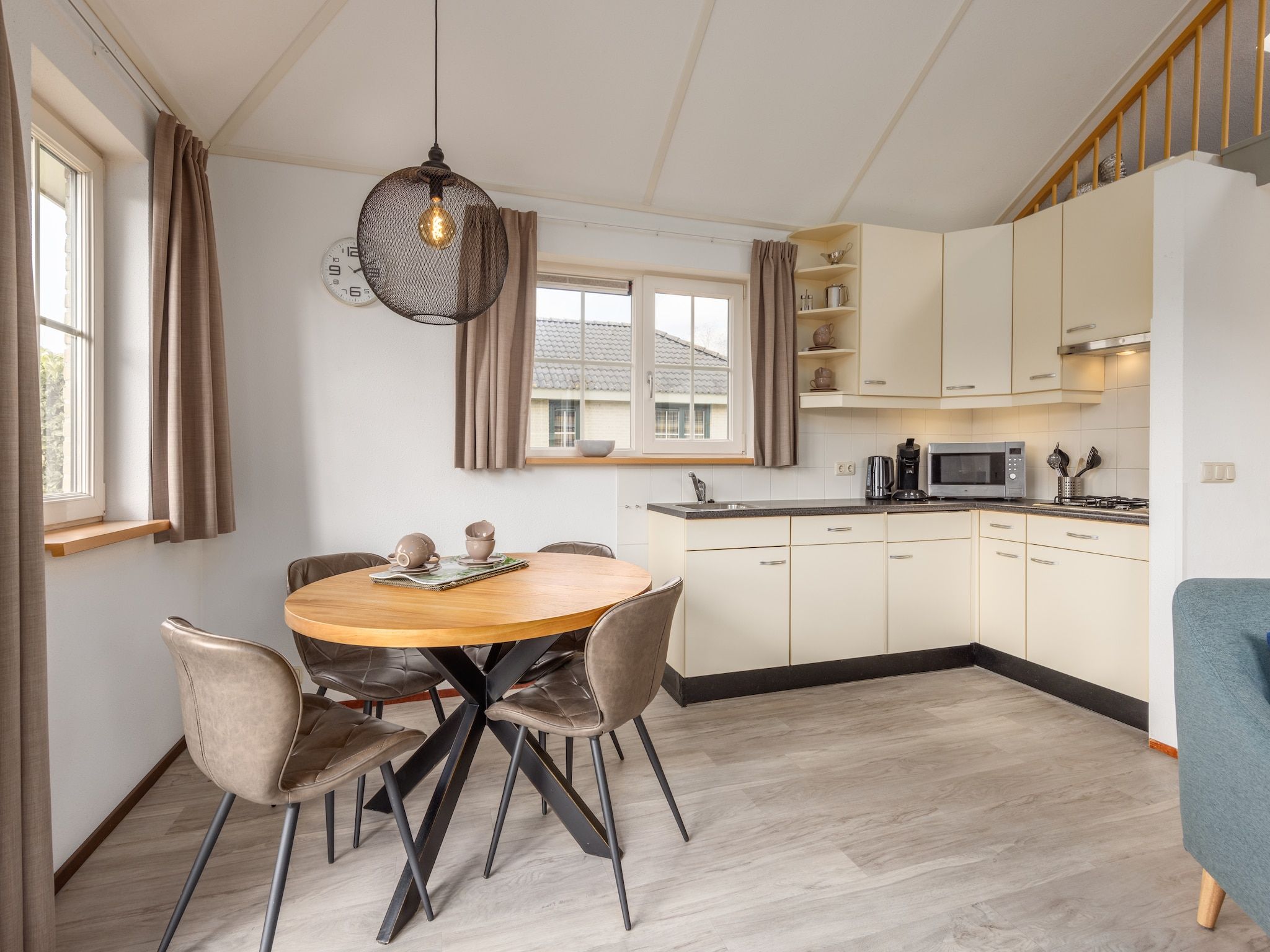 De keuken van De Veluwse Hoevegaerde 5 in Putten