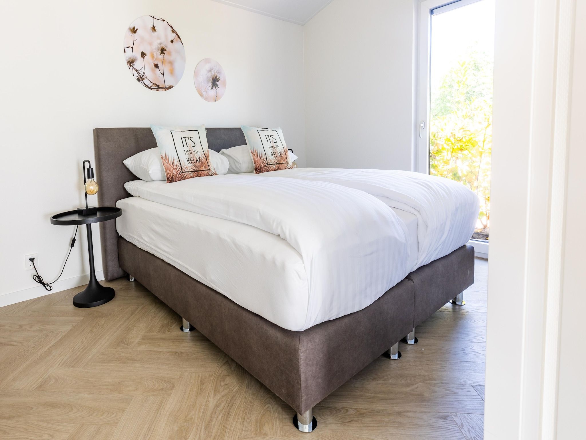 Een slaapkamer van Vakantiepark Molenvelden 3 in Veldhoven