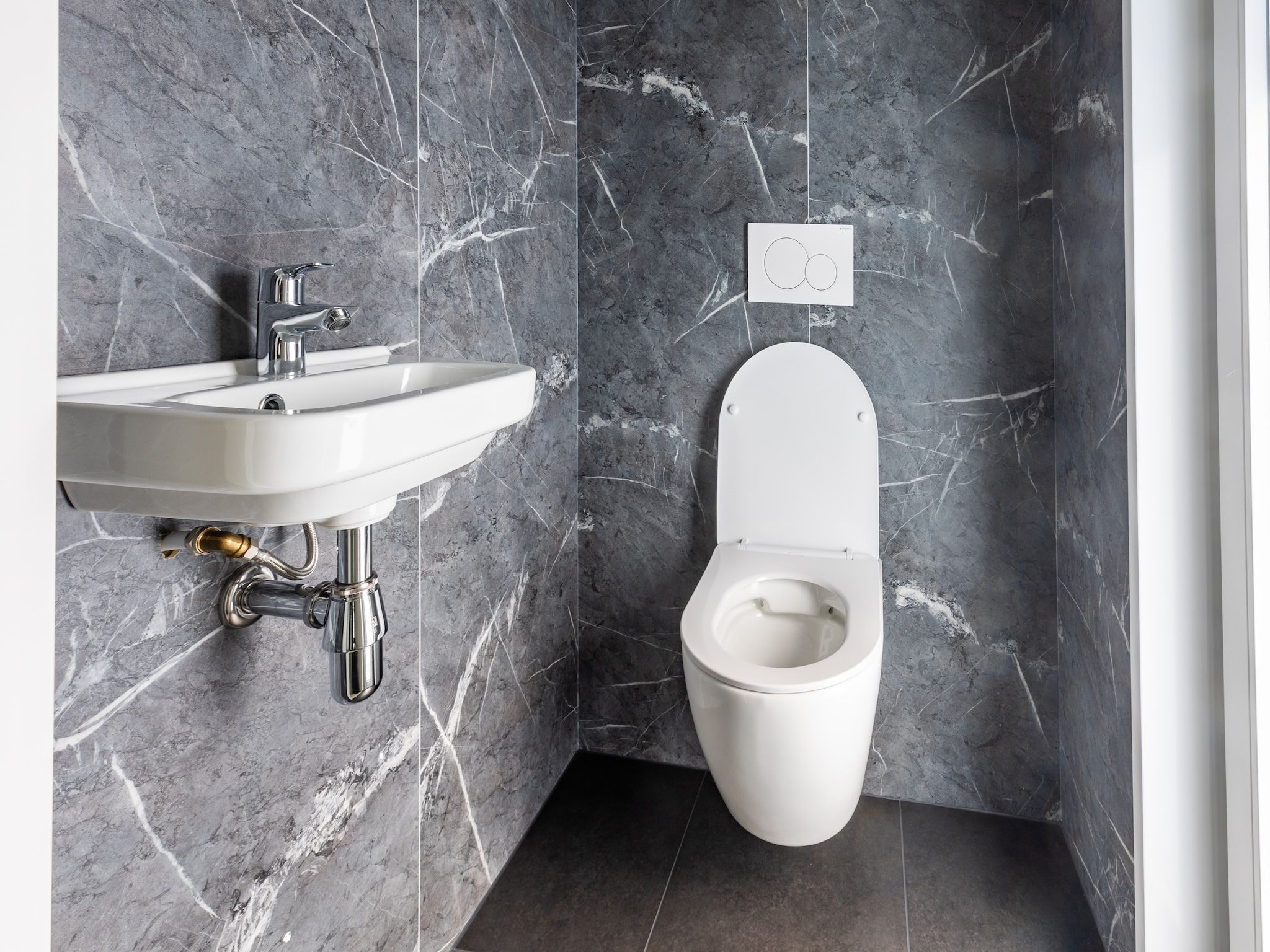 De badkamer van Vakantiepark Molenvelden 3 in Veldhoven