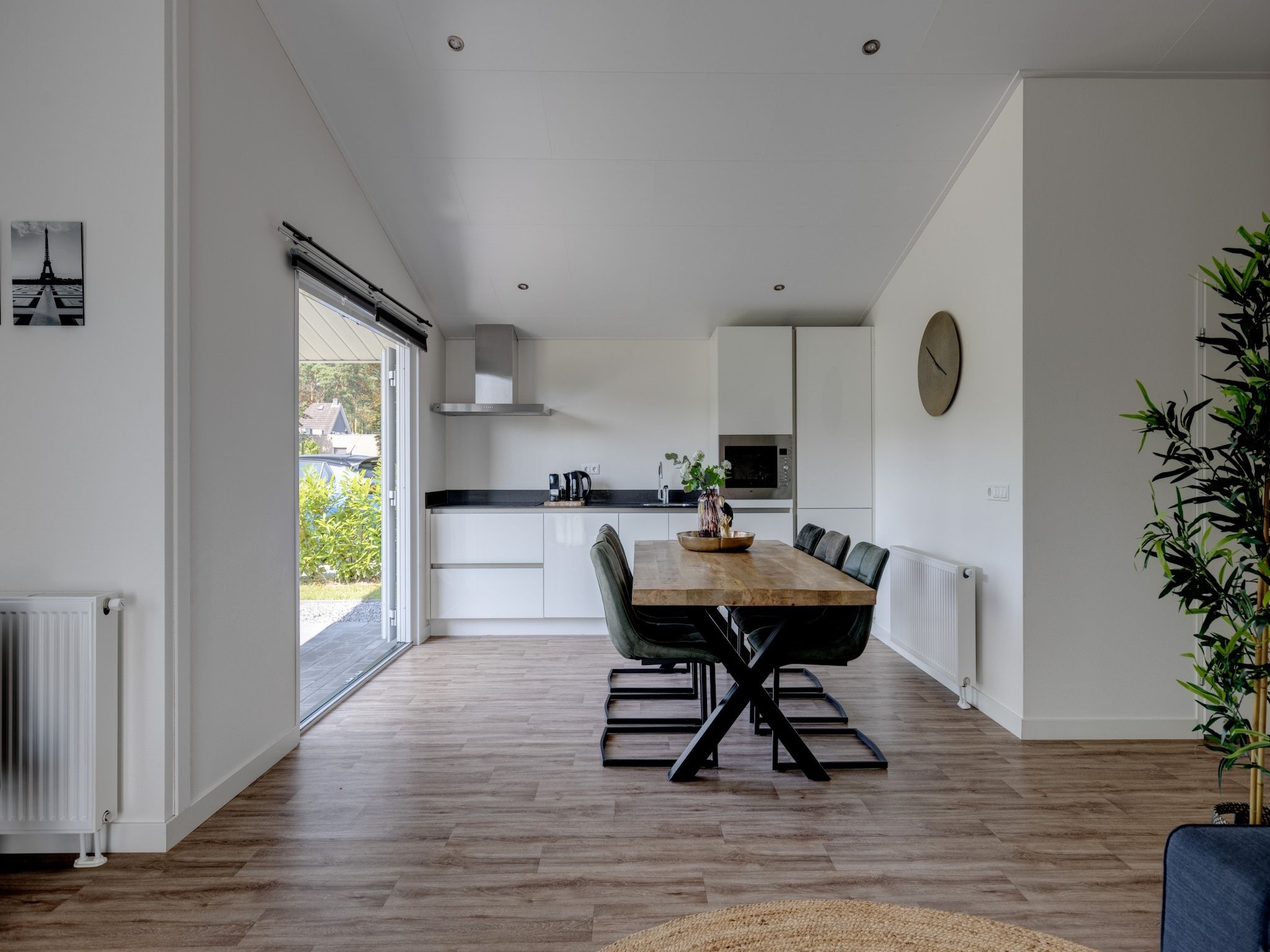 De keuken van Vakantiepark Molenvelden 4 in Veldhoven