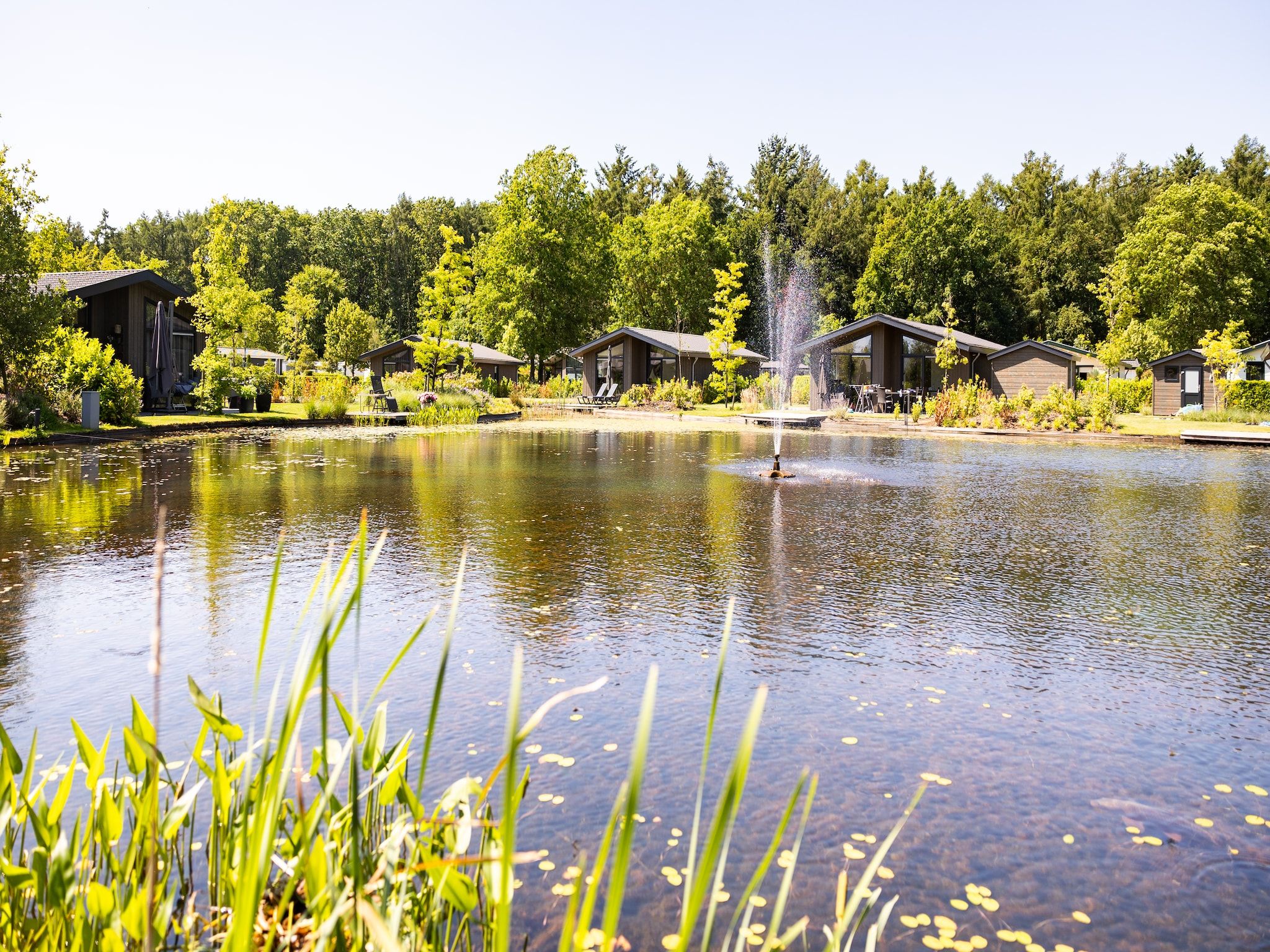 Parkfaciliteiten bij Vakantiepark Molenvelden 6 in Veldhoven
