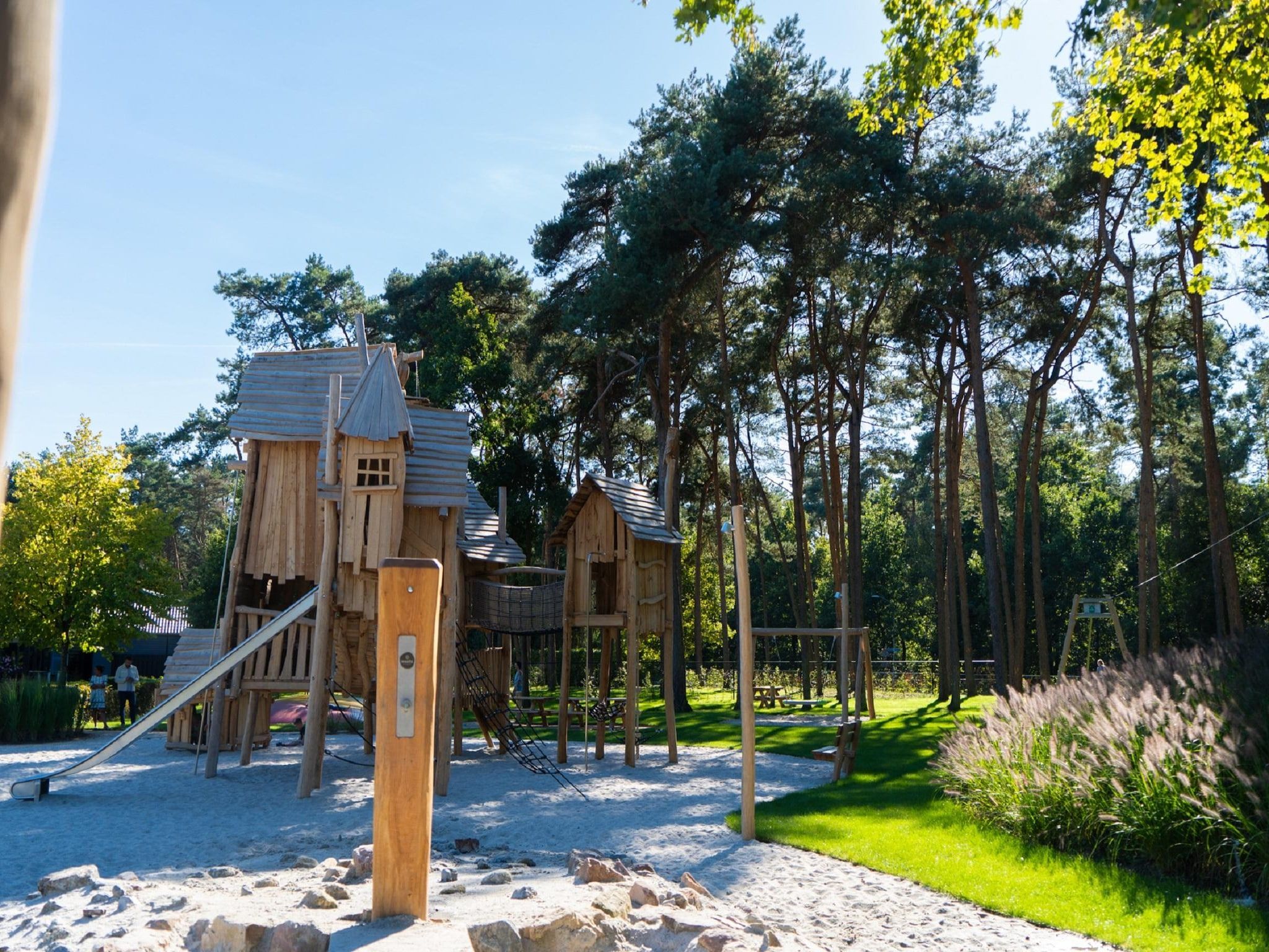 Parkfaciliteiten bij Vakantiepark Molenvelden 6 in Veldhoven