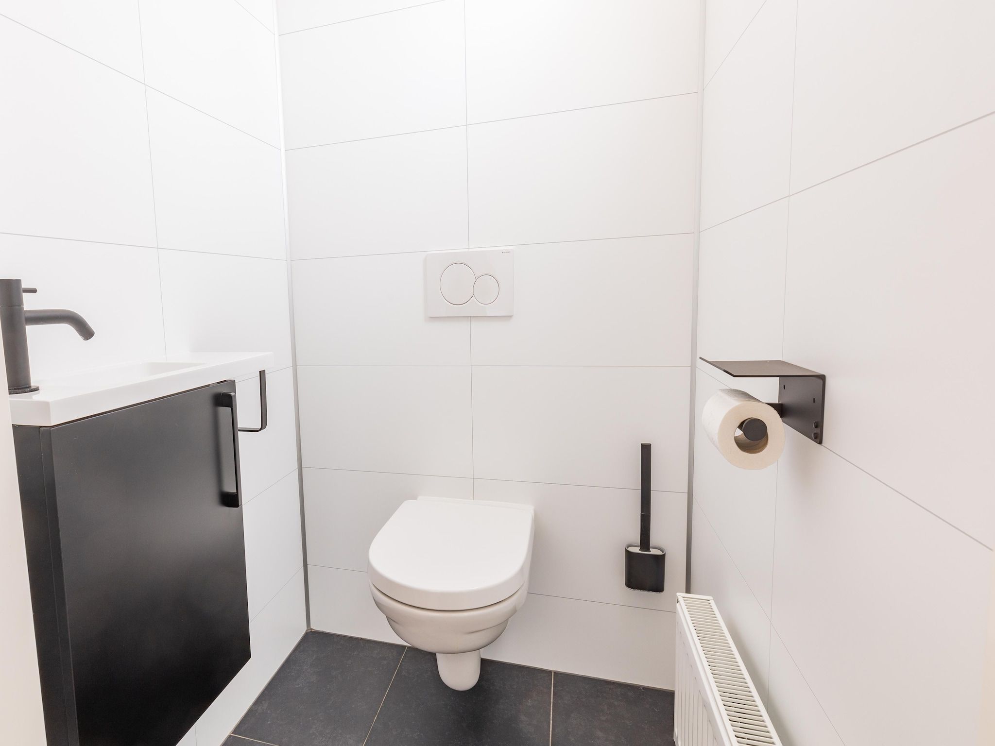 De badkamer van Vakantiepark Molenvelden 6 in Veldhoven