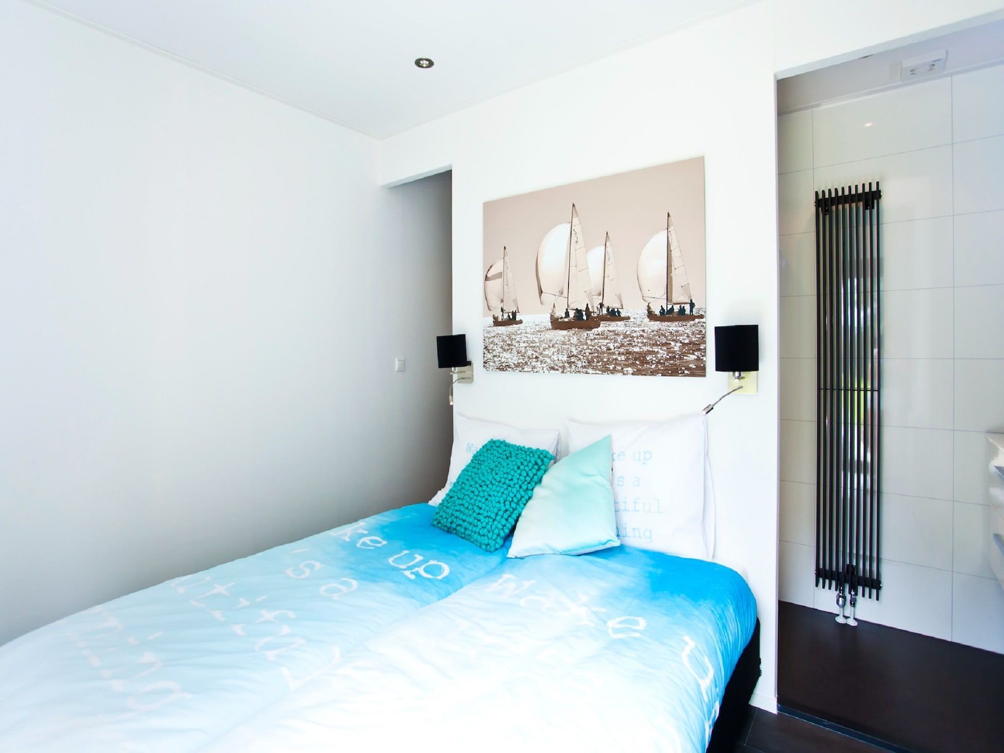 Een slaapkamer van Cube Elite 6 in Breskens