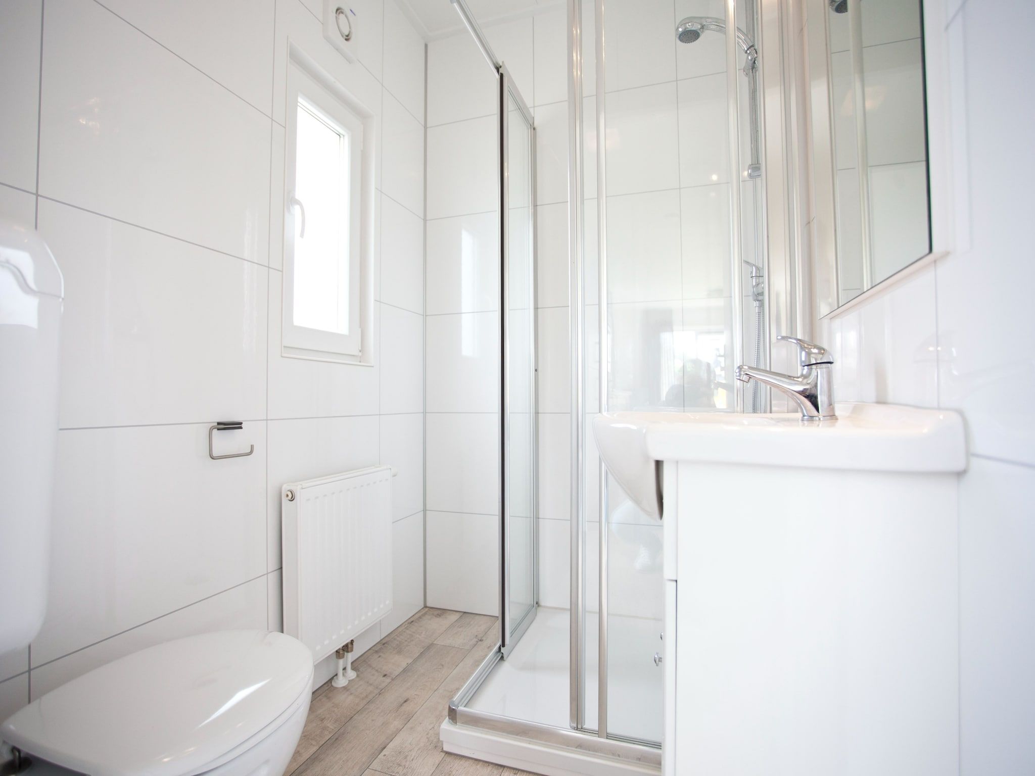 De badkamer van Unique 4 in Breskens